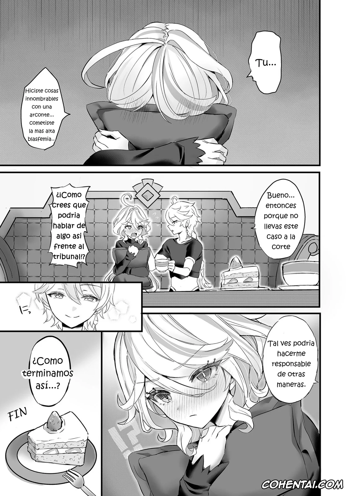 Genshin Impact hentai, Aether hentai, Focalors | Lady Furina hentai, Kimi no Guroshi de Kanpai – Cheers with her glass (Genshin Impact), pagina 21
