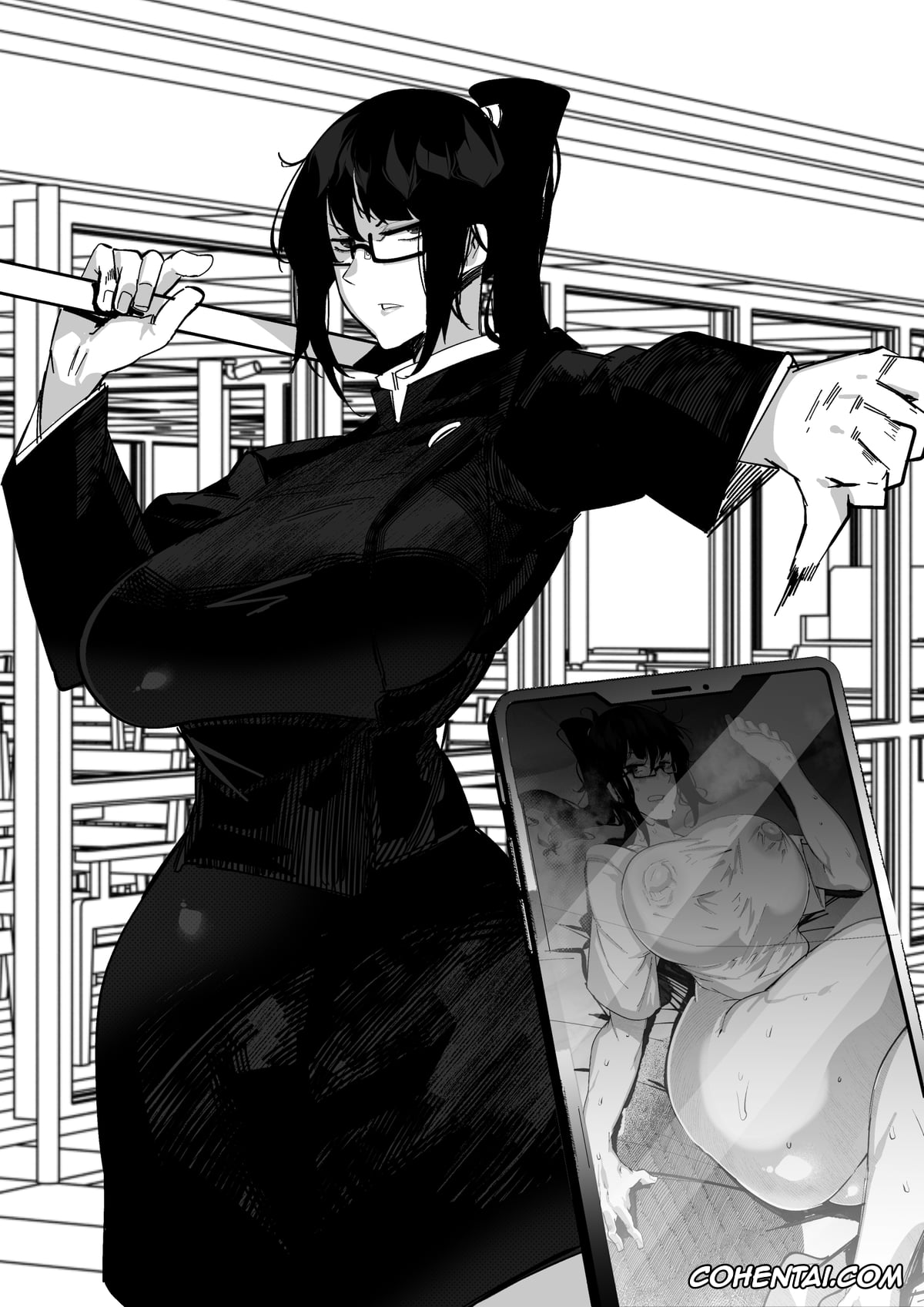 Jujutsu Kaisen porno, Maki Zenin porno, Youjin Goei Ninmu – Maki no Shindoi Ichinichi (Jujutsu Kaisen), pagina 2