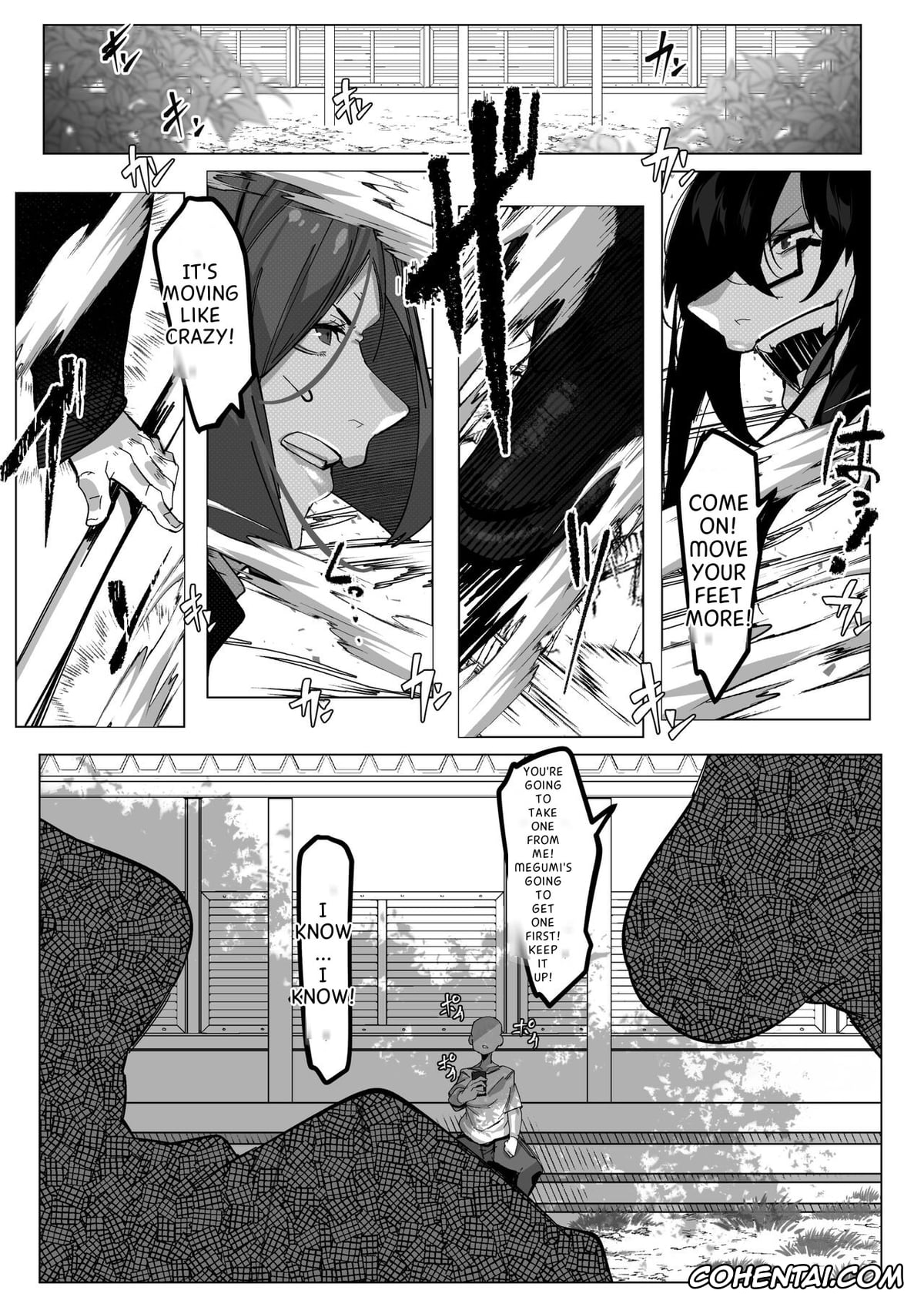 Jujutsu Kaisen hentai, Maki Zenin hentai, Youjin Goei Ninmu – Maki no Shindoi Ichinichi (Jujutsu Kaisen), pagina 12