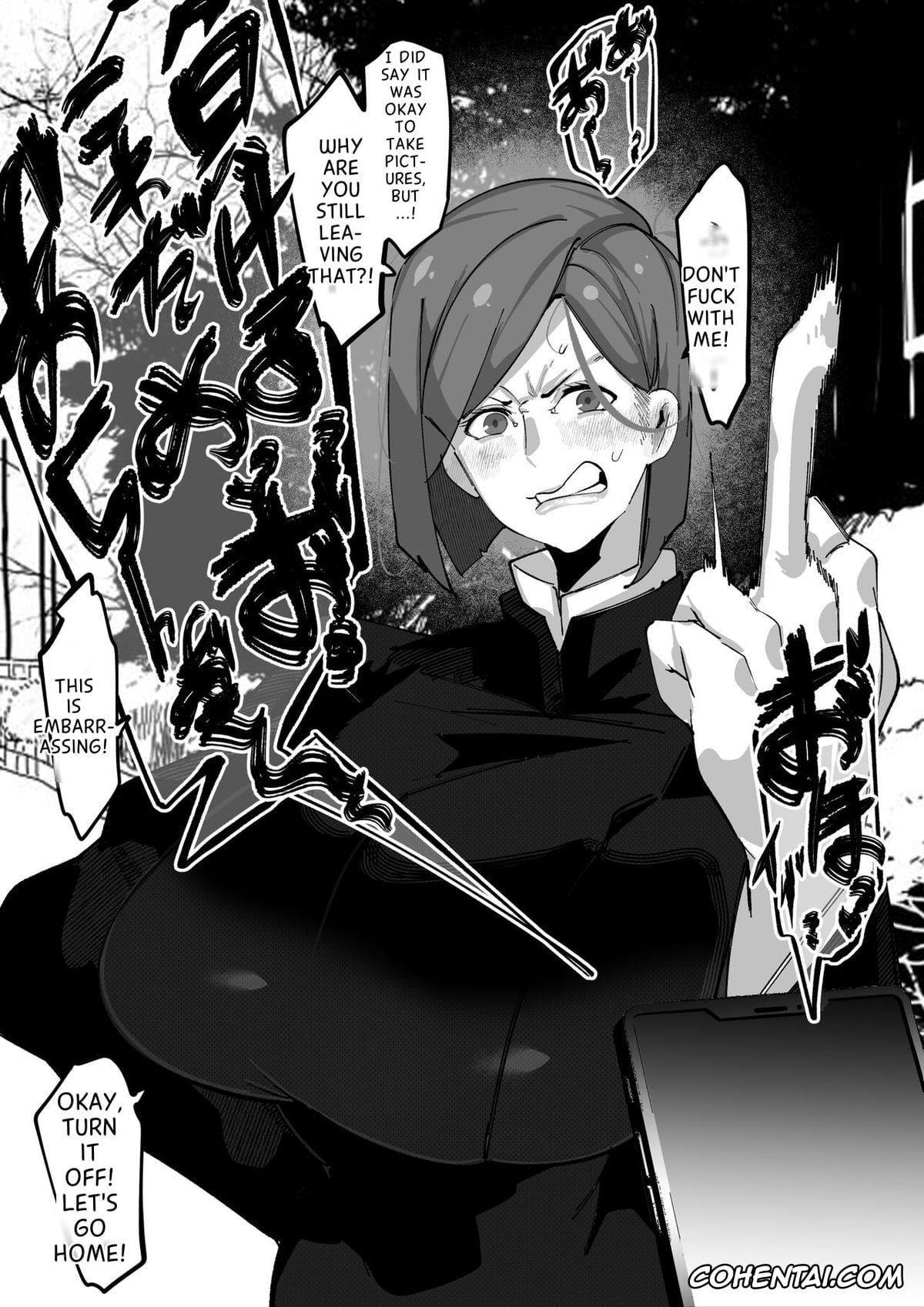 Jujutsu Kaisen hentai, Maki Zenin hentai, Youjin Goei Ninmu – Maki no Shindoi Ichinichi (Jujutsu Kaisen), pagina 39