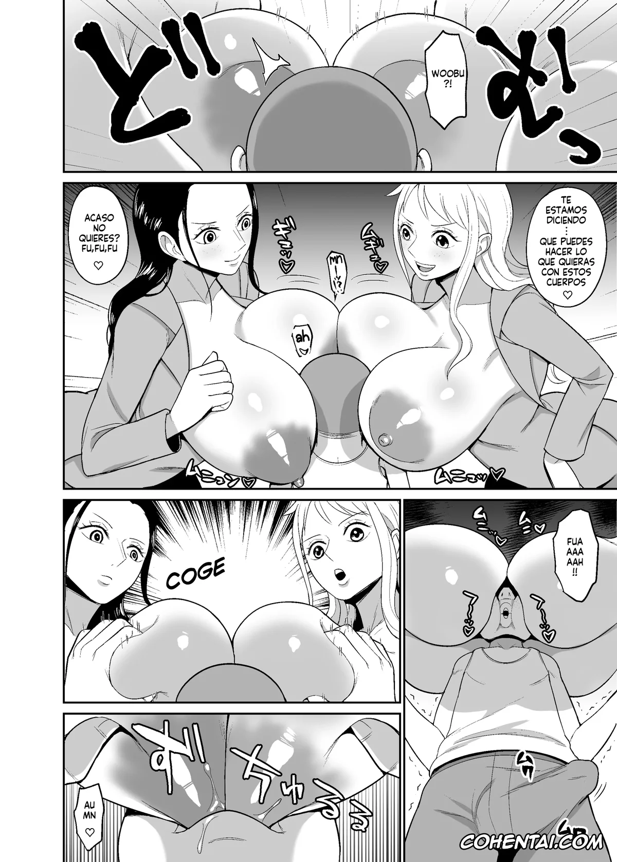 One Piece xxx, Nami xxx, Nico Robin xxx, Saimin ONAHO PIRATES (One Piece), pagina 7