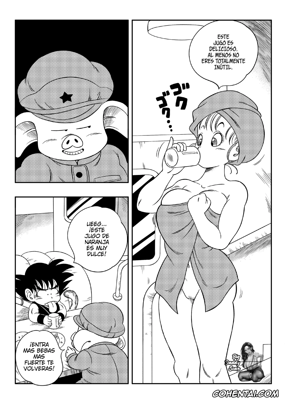 Dragon Ball porno, Bulma Briefs porno, Oolong porno, Henkatsu! (Dragon Ball), pagina 5