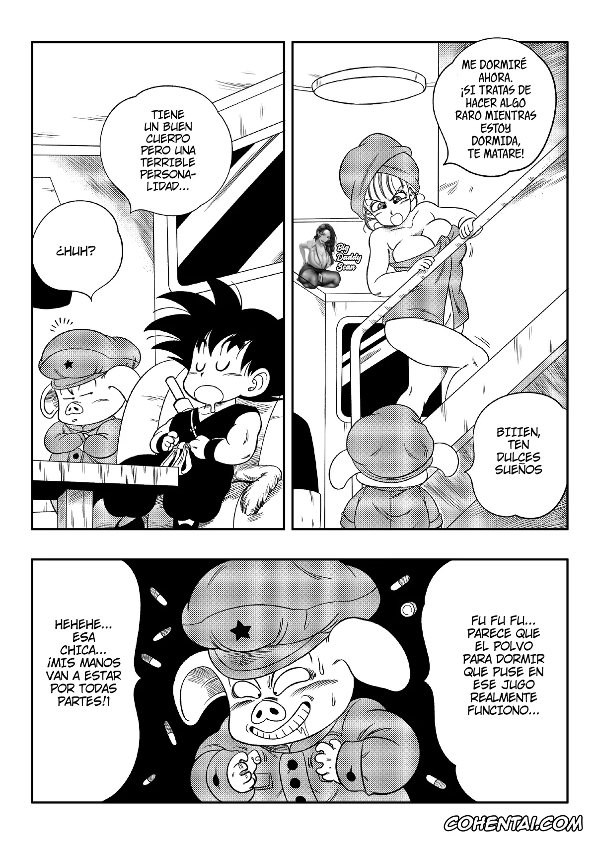 Dragon Ball hentai, Bulma Briefs hentai, Oolong hentai, Henkatsu! (Dragon Ball), pagina 6