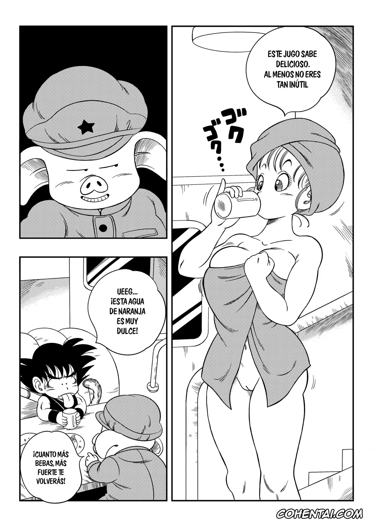 Dragon Ball porno, Bulma Briefs porno, Oolong porno, Henkatsu! (Dragon Ball), pagina 5