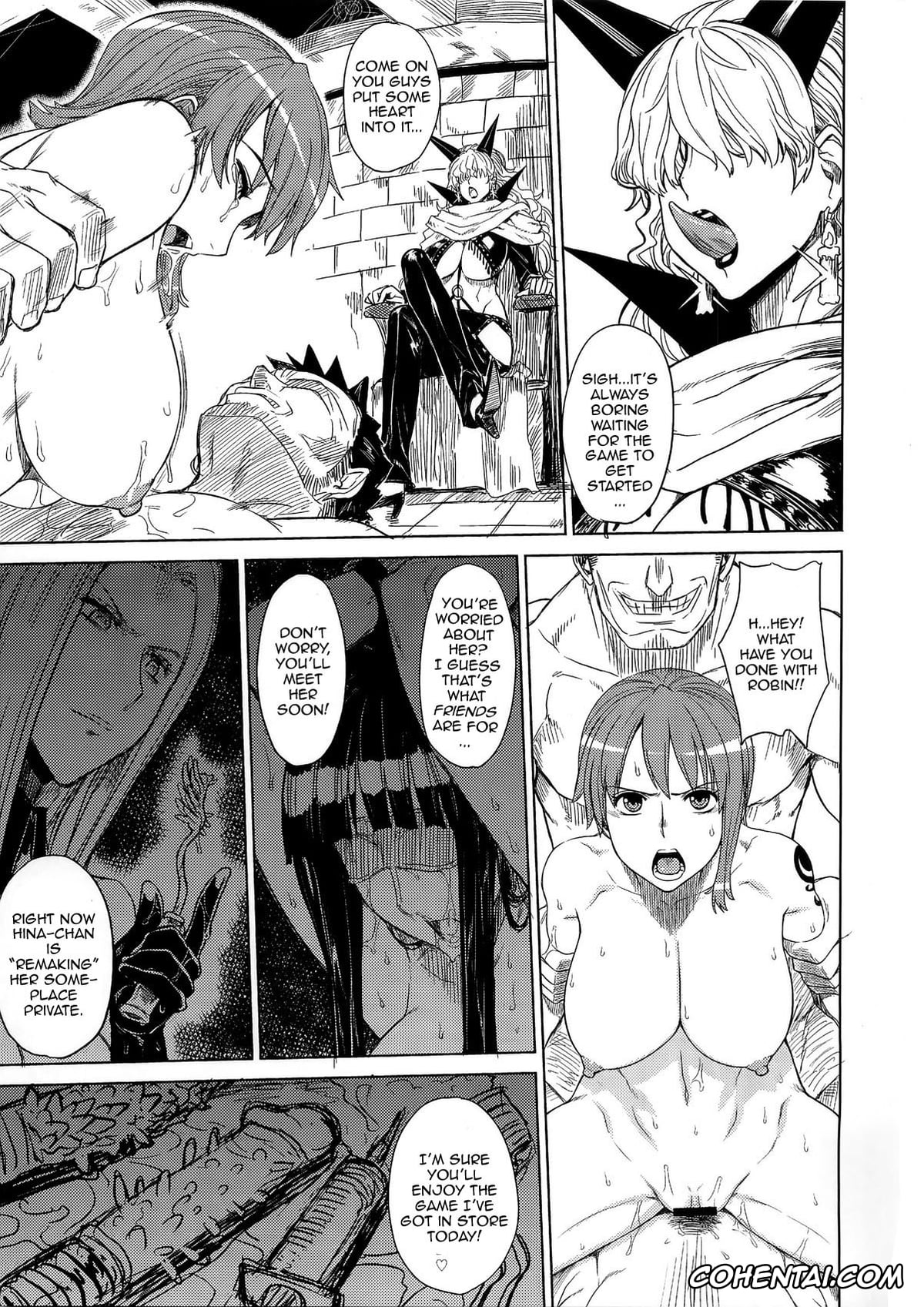 One Piece xxx, Nami xxx, Nico Robin xxx, Sadi-chan xxx, MERO MERO GIRLS 3 (ONE PIECE), pagina 7