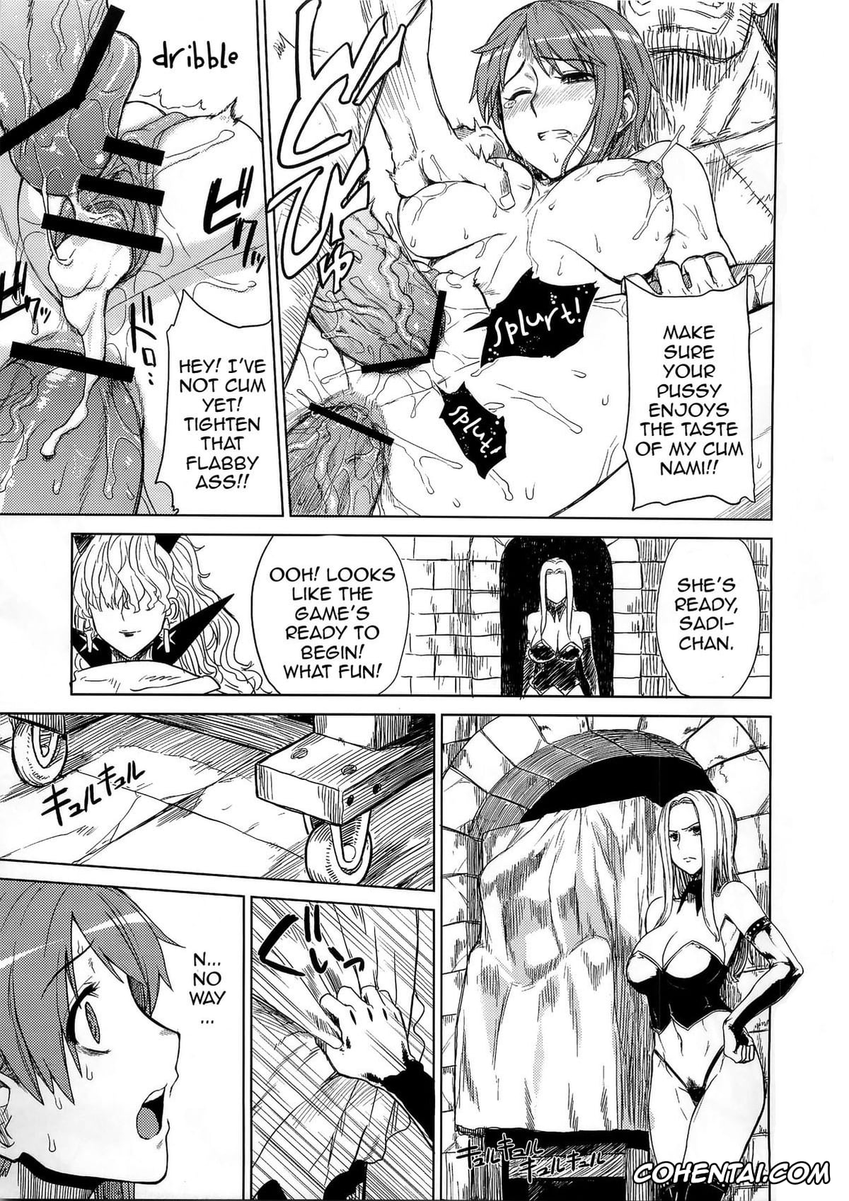 One Piece hentai, Nami hentai, Nico Robin hentai, Sadi-chan hentai, MERO MERO GIRLS 3 (ONE PIECE), pagina 9
