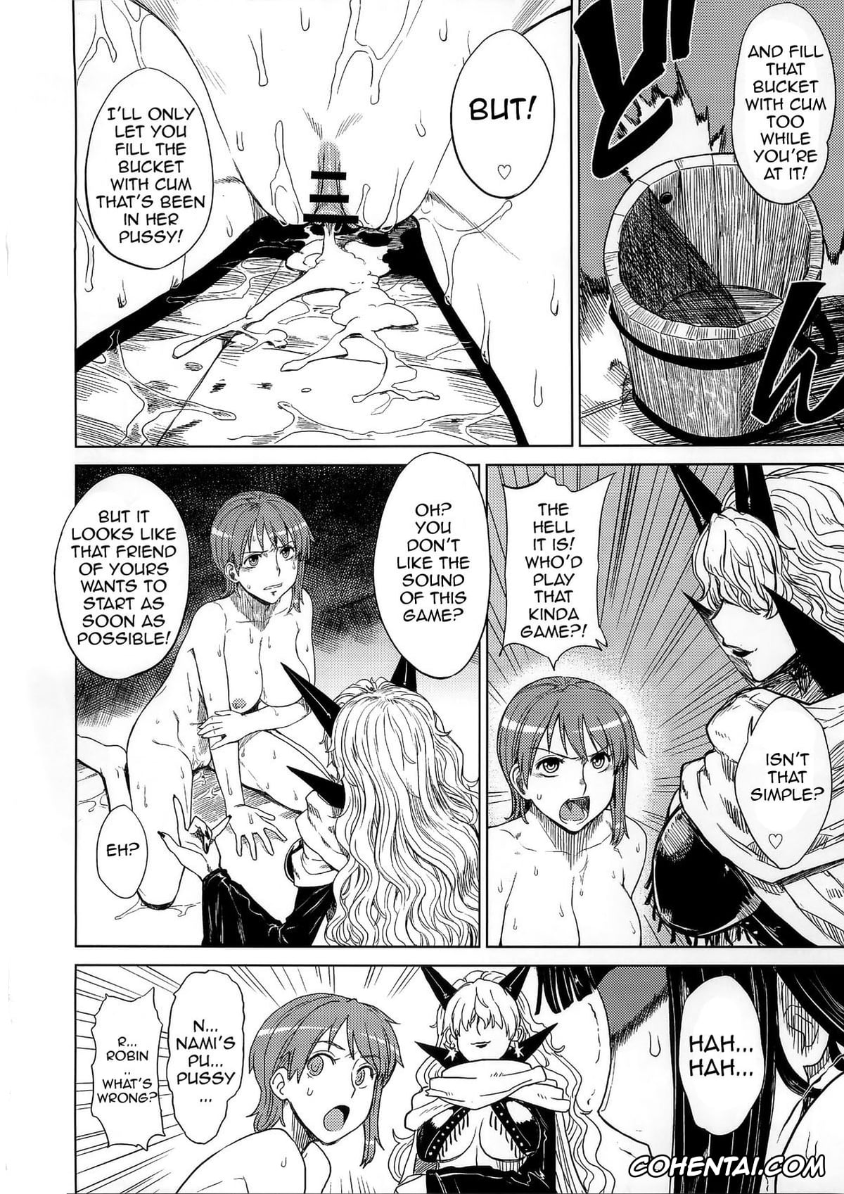 One Piece hentai, Nami hentai, Nico Robin hentai, Sadi-chan hentai, MERO MERO GIRLS 3 (ONE PIECE), pagina 12