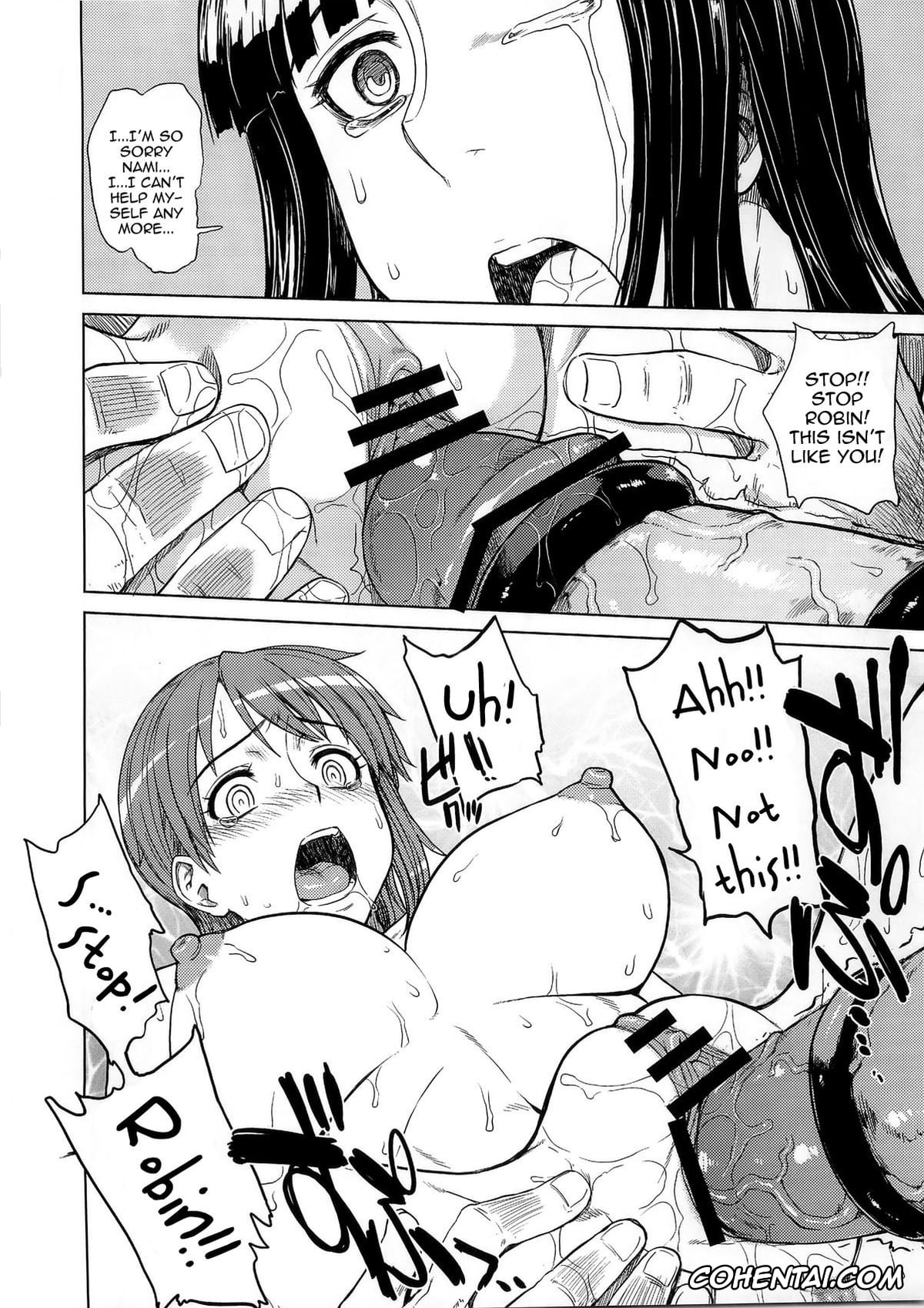 One Piece porno, Nami porno, Nico Robin porno, Sadi-chan porno, MERO MERO GIRLS 3 (ONE PIECE), pagina 14
