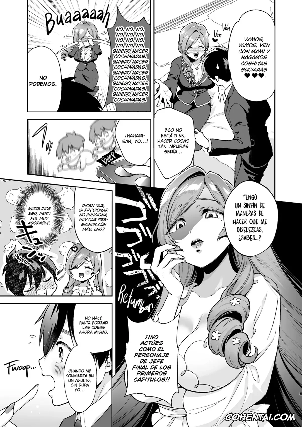 Kimi no Koto ga Daidaidaidaidaisuki na 100-nin no Kanojo porno, Hahari Hanazono porno, Rentarou Aijou porno, Hahari mama to ichababu H suru hon. (Kimi no Koto ga Daidaidaidaidaisuki na 100-nin no Kanojo), pagina 8