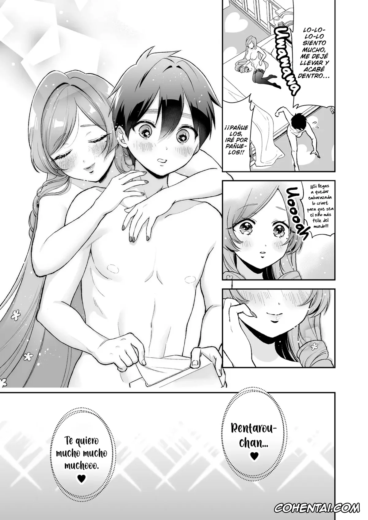 Kimi no Koto ga Daidaidaidaidaisuki na 100-nin no Kanojo hentai, Hahari Hanazono hentai, Rentarou Aijou hentai, Hahari mama to ichababu H suru hon. (Kimi no Koto ga Daidaidaidaidaisuki na 100-nin no Kanojo), pagina 24