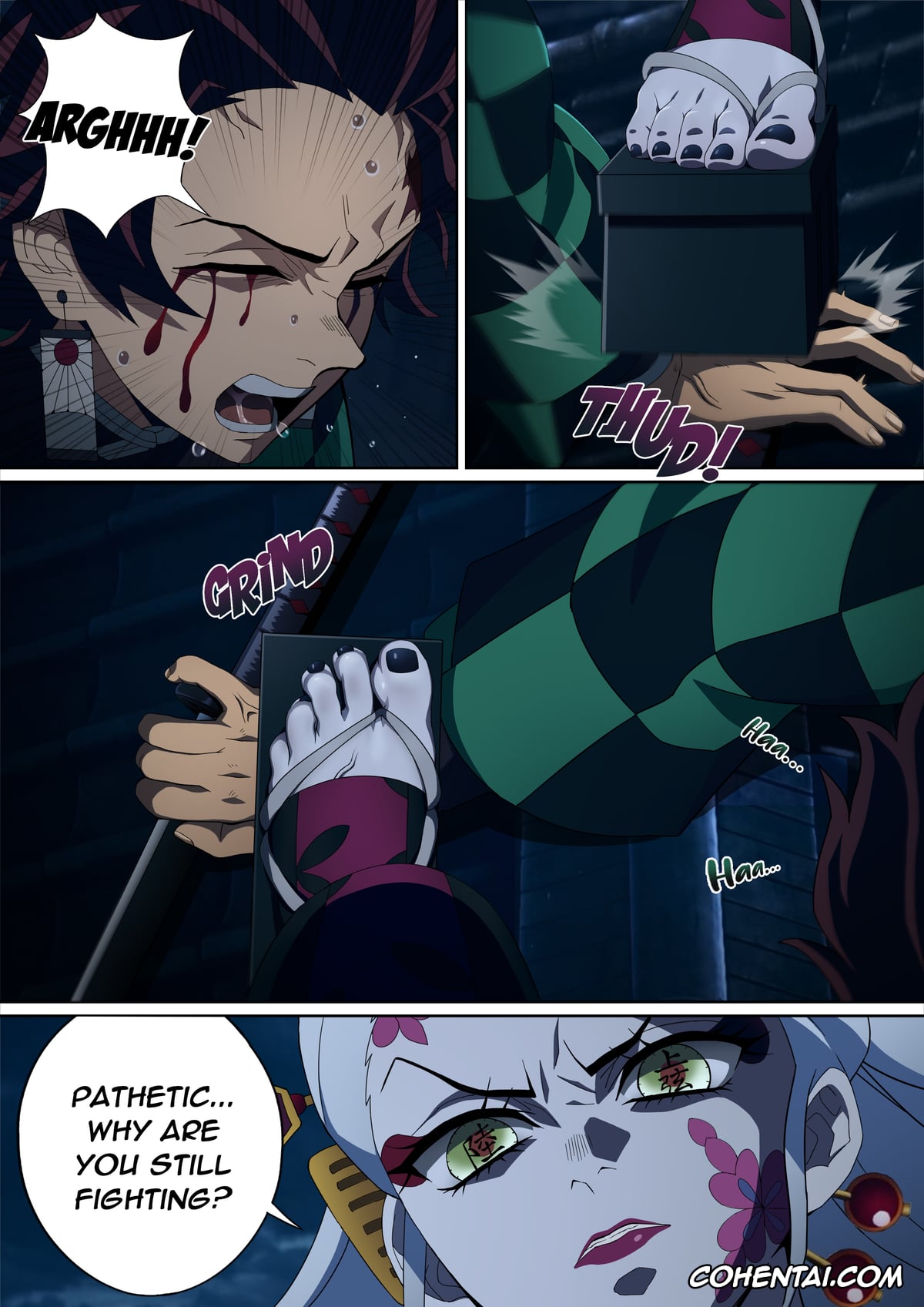 Kimetsu No Yaiba | Demon Slayer xxx, Daki xxx, Tanjirou Kamado xxx, Demon Slayer (Kimetsu no Yaiba), pagina 4
