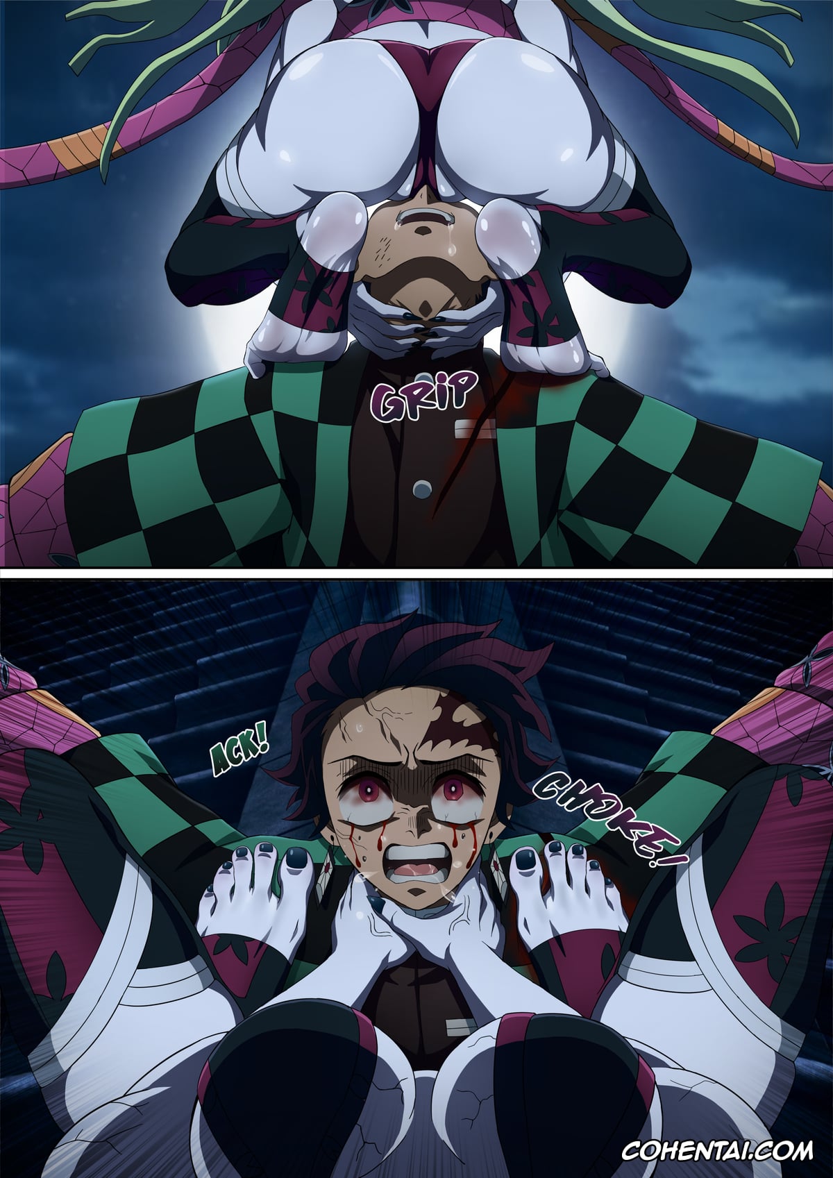 Kimetsu No Yaiba | Demon Slayer xxx, Daki xxx, Tanjirou Kamado xxx, Demon Slayer (Kimetsu no Yaiba), pagina 10