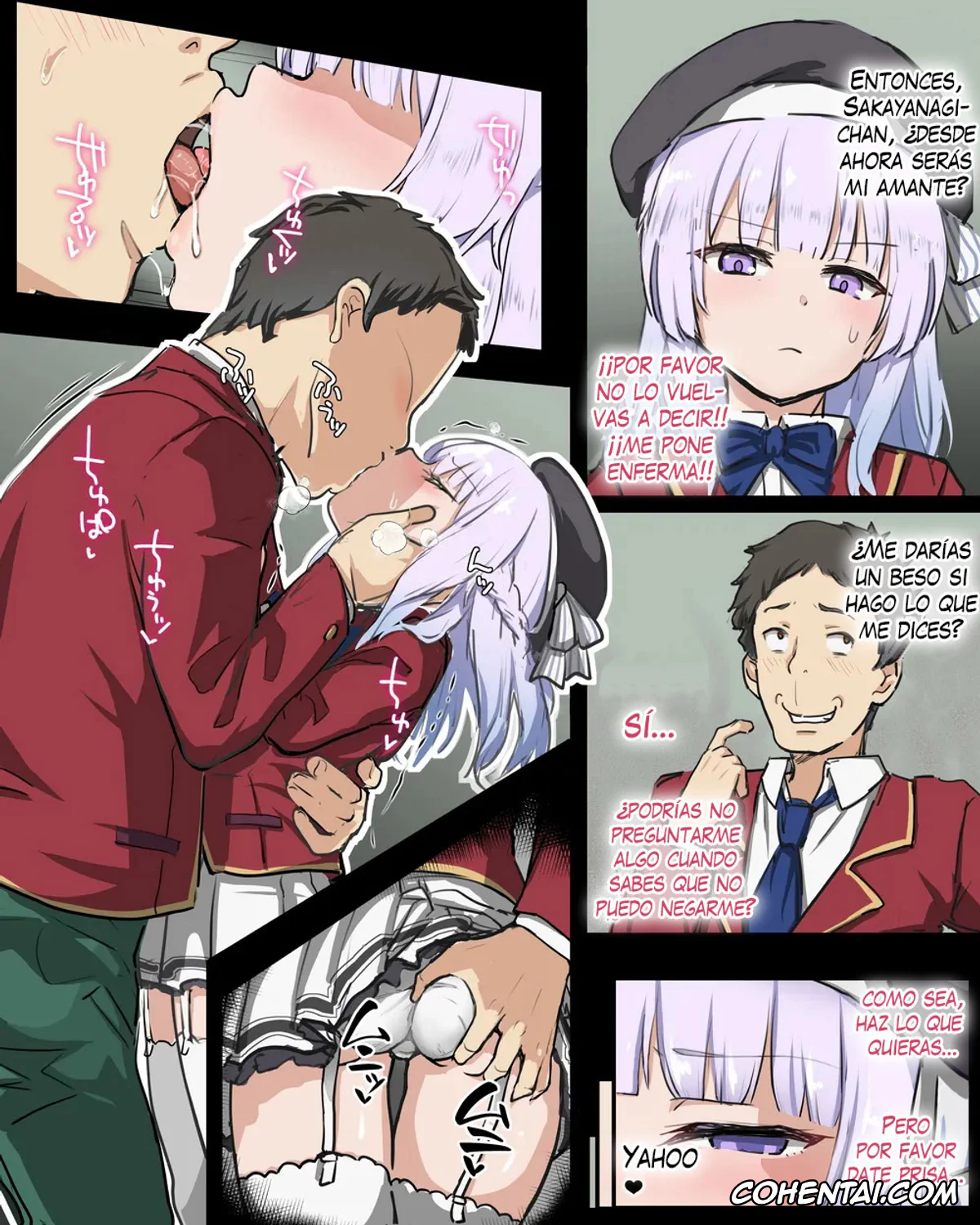 Youkoso Jitsuryoku Shijou Shugi no Kyoushitsu e xxx, Arisu Sakayanagi xxx, Sakayanagi NTR Manga (Youkoso Jitsuryoku Shijou Shugi no Kyoushitsu e), pagina 1