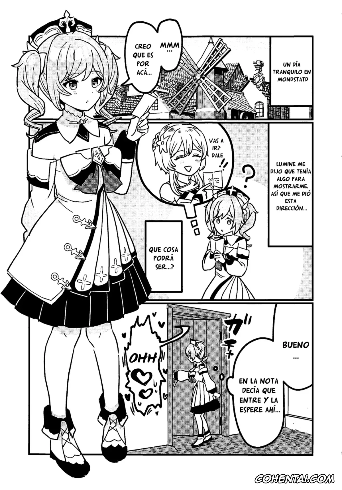 Genshin Impact xxx, Barbara Pegg xxx, Jean Gunnhildr xxx, Lumine xxx, Ane NTR!! Futanari Barbara-chan (Genshin Impact), pagina 4