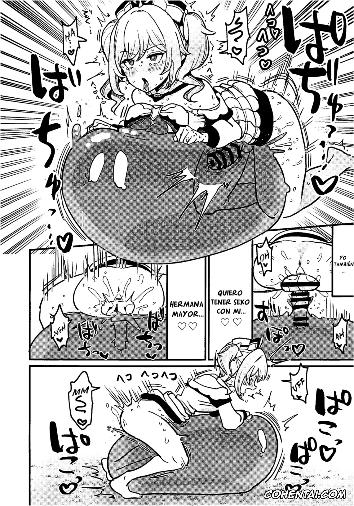 Genshin Impact xxx, Barbara Pegg xxx, Jean Gunnhildr xxx, Lumine xxx, Ane NTR!! Futanari Barbara-chan (Genshin Impact), pagina 19