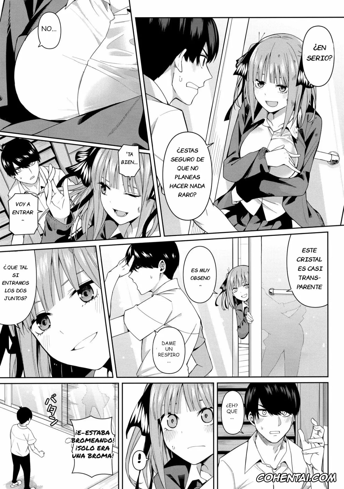 Gotoubun No Hanayome | The Quintessential Quintuplets porno, Fuutarou Uesugi porno, Nino Nakano porno, Nibun no Yuudou (Gotoubun no Hanayome), pagina 8