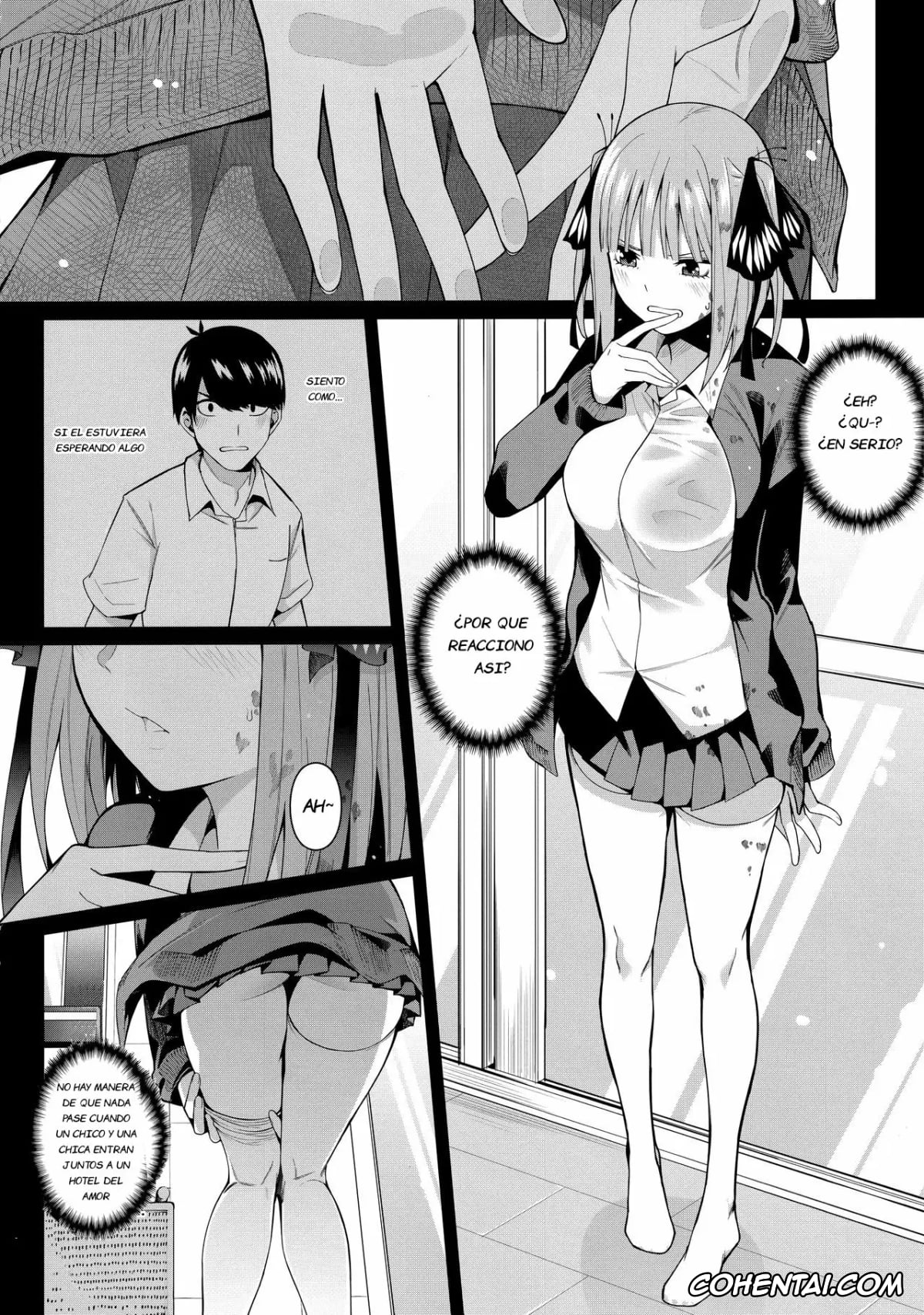 Gotoubun No Hanayome | The Quintessential Quintuplets hentai, Fuutarou Uesugi hentai, Nino Nakano hentai, Nibun no Yuudou (Gotoubun no Hanayome), pagina 9