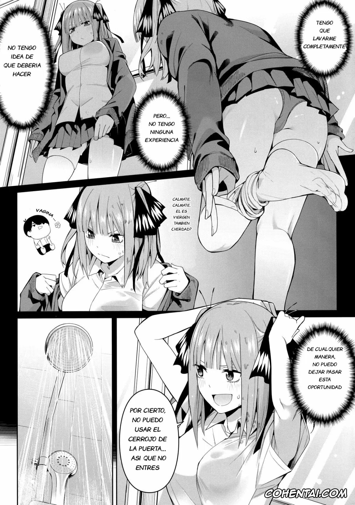 Gotoubun No Hanayome | The Quintessential Quintuplets xxx, Fuutarou Uesugi xxx, Nino Nakano xxx, Nibun no Yuudou (Gotoubun no Hanayome), pagina 10