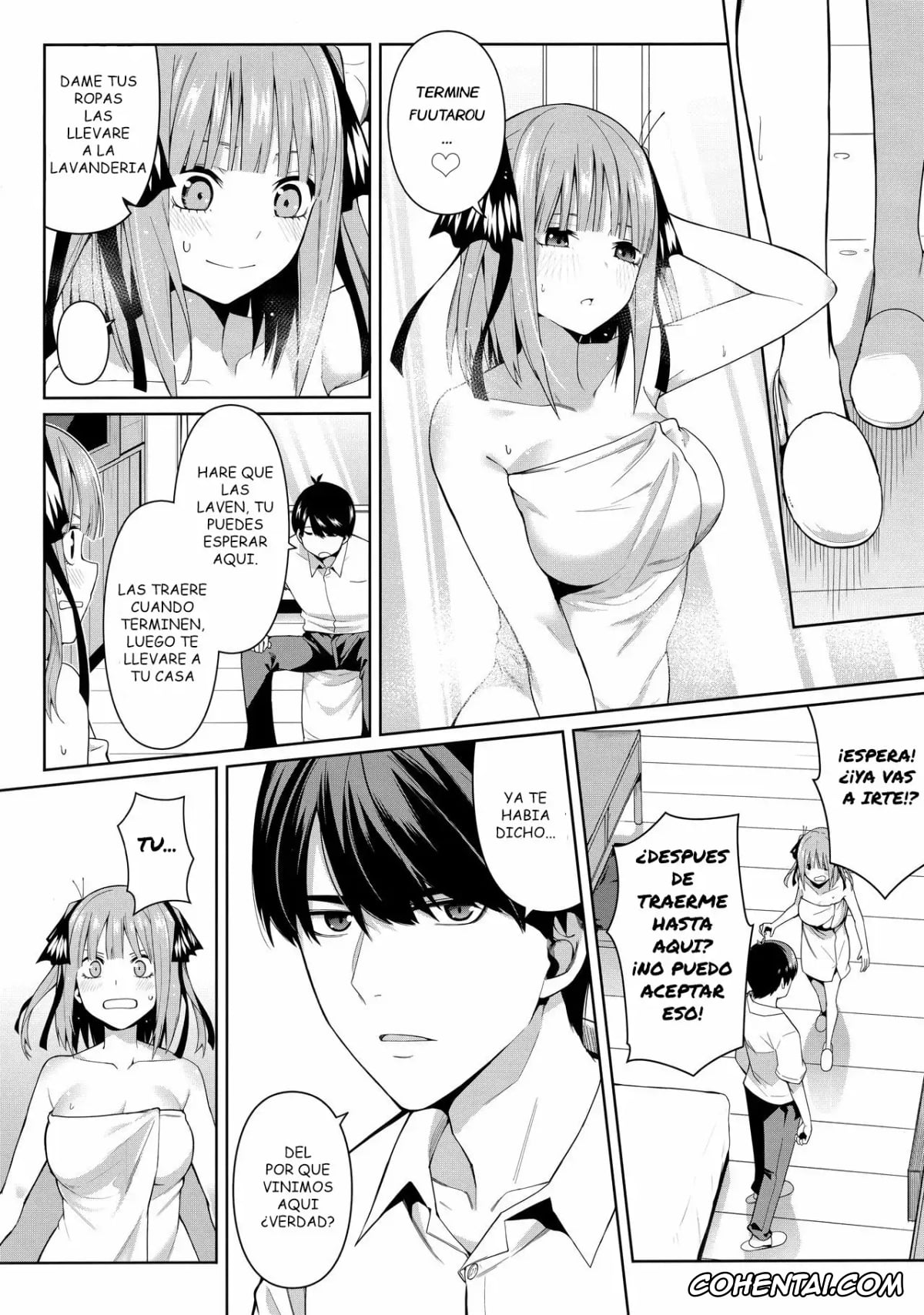 Gotoubun No Hanayome | The Quintessential Quintuplets porno, Fuutarou Uesugi porno, Nino Nakano porno, Nibun no Yuudou (Gotoubun no Hanayome), pagina 11