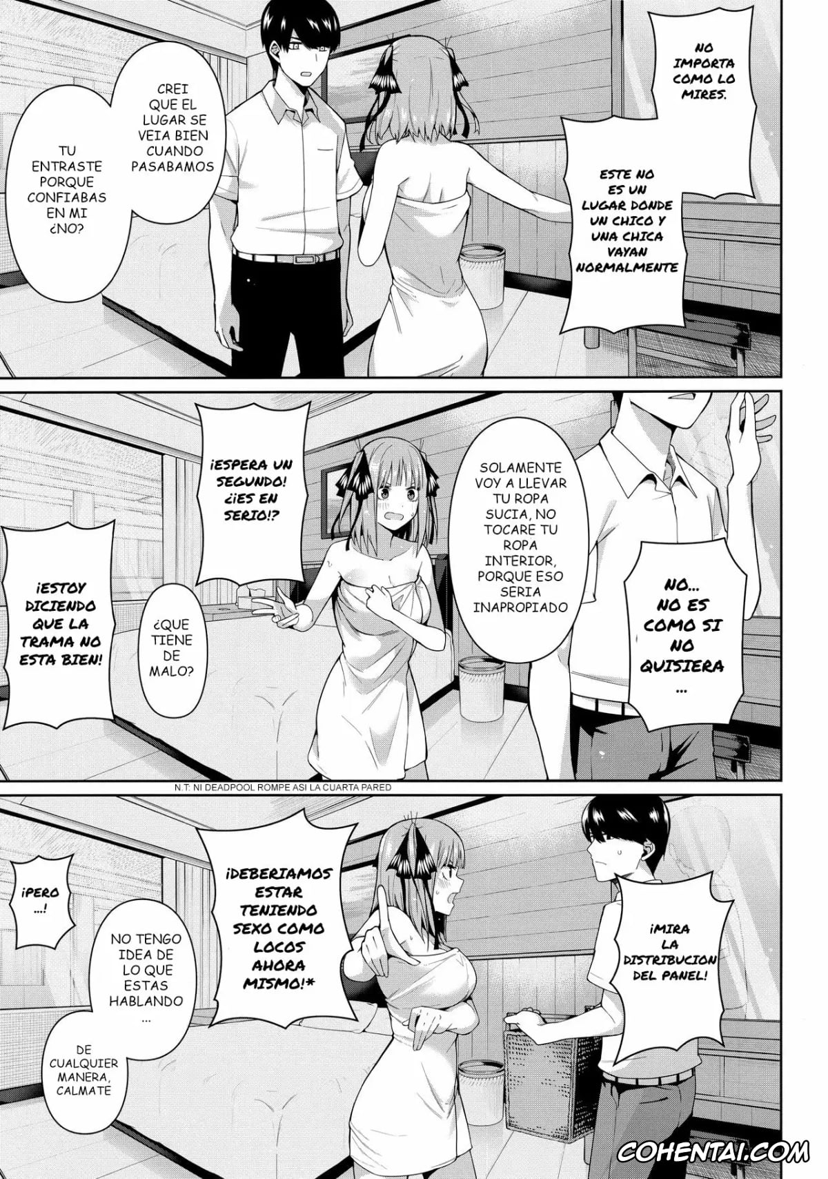 Gotoubun No Hanayome | The Quintessential Quintuplets hentai, Fuutarou Uesugi hentai, Nino Nakano hentai, Nibun no Yuudou (Gotoubun no Hanayome), pagina 12