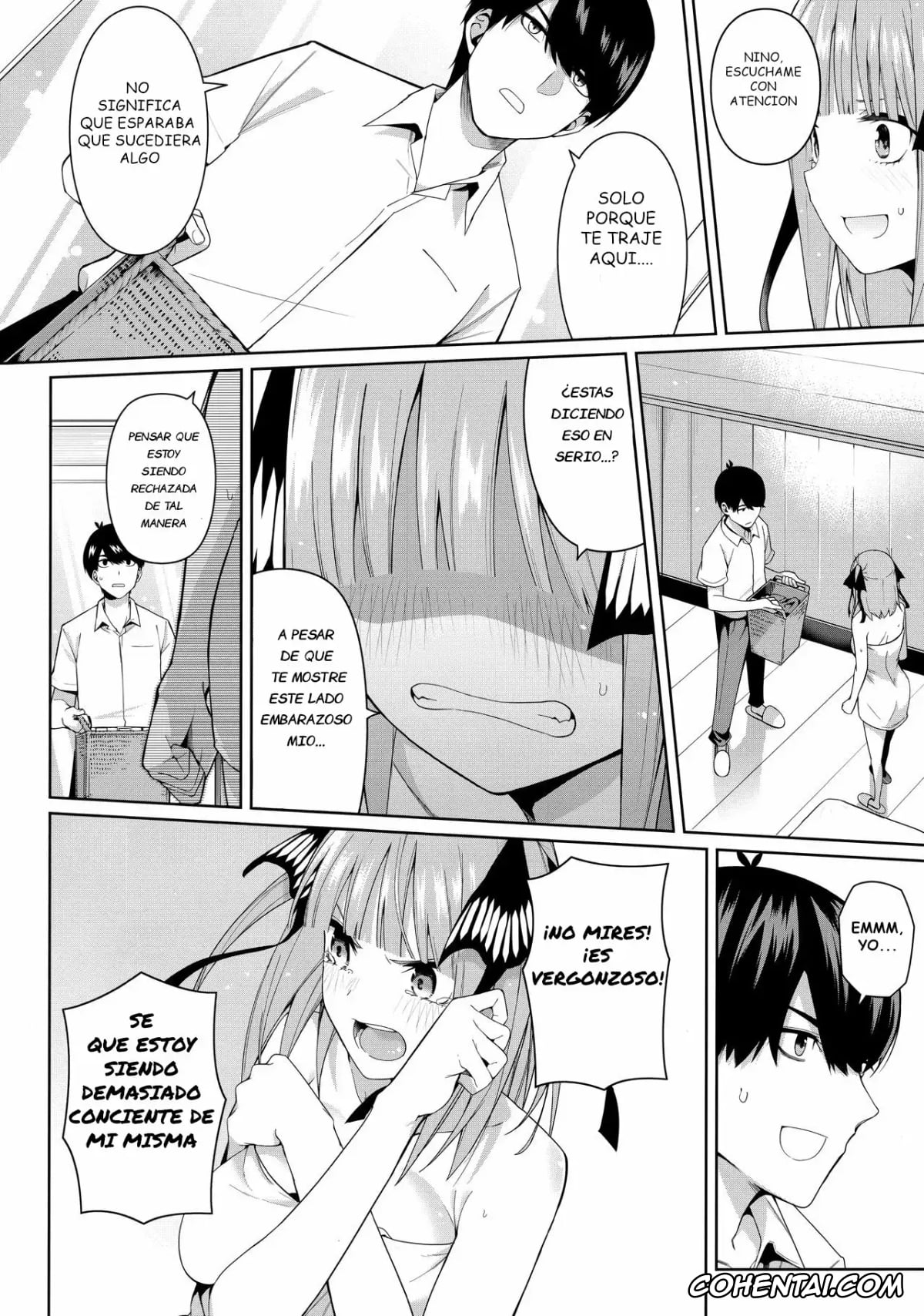 Gotoubun No Hanayome | The Quintessential Quintuplets xxx, Fuutarou Uesugi xxx, Nino Nakano xxx, Nibun no Yuudou (Gotoubun no Hanayome), pagina 13