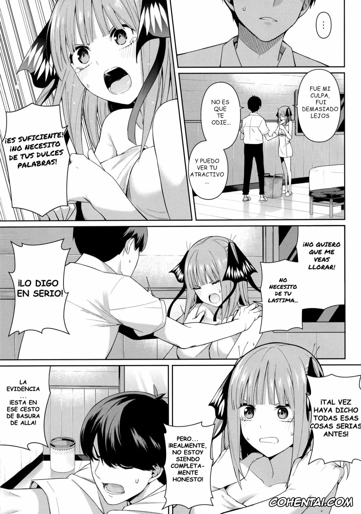 Gotoubun No Hanayome | The Quintessential Quintuplets porno, Fuutarou Uesugi porno, Nino Nakano porno, Nibun no Yuudou (Gotoubun no Hanayome), pagina 14