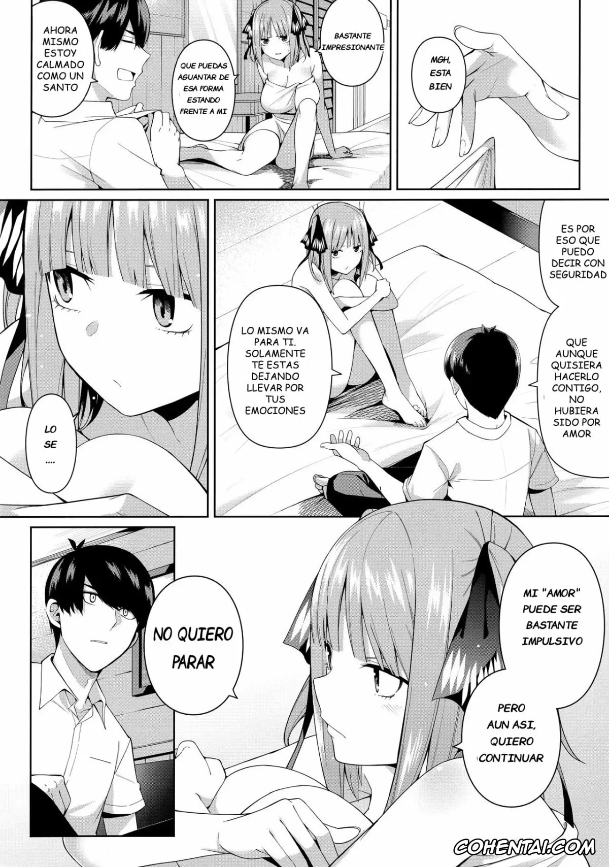 Gotoubun No Hanayome | The Quintessential Quintuplets porno, Fuutarou Uesugi porno, Nino Nakano porno, Nibun no Yuudou (Gotoubun no Hanayome), pagina 17