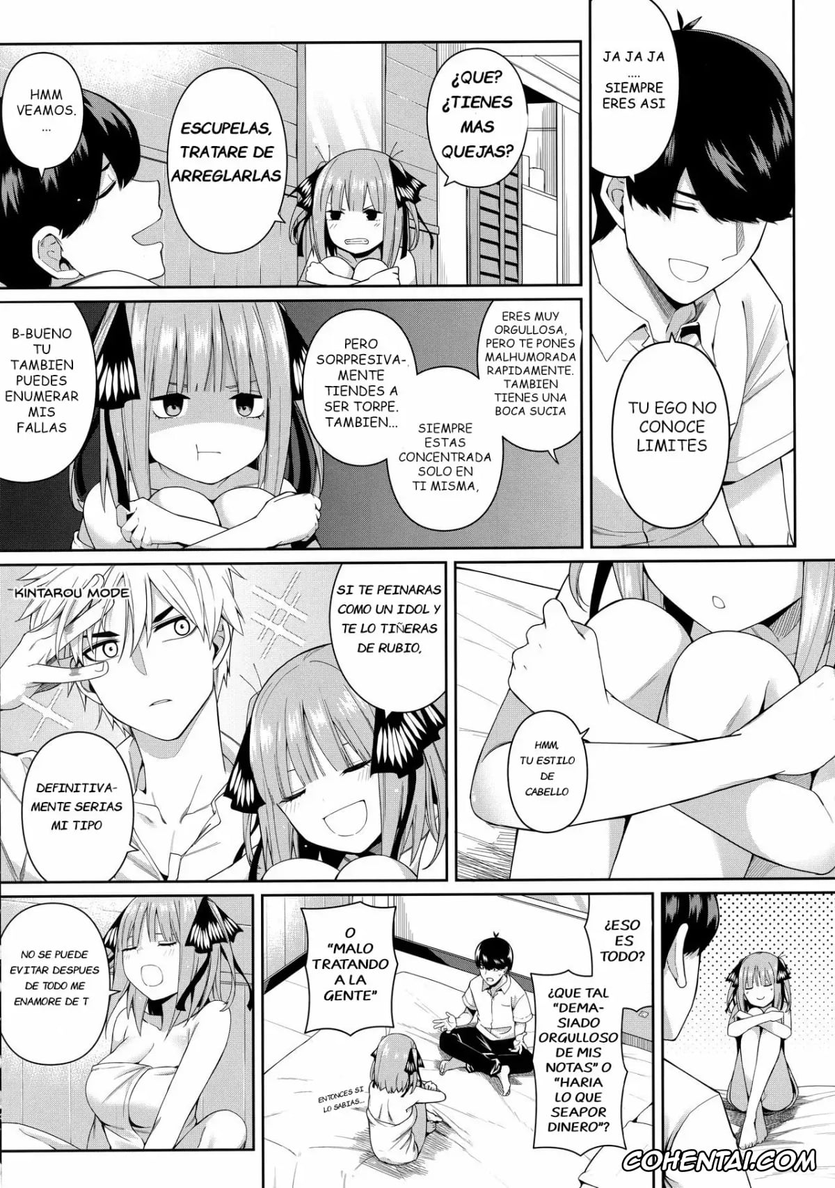Gotoubun No Hanayome | The Quintessential Quintuplets hentai, Fuutarou Uesugi hentai, Nino Nakano hentai, Nibun no Yuudou (Gotoubun no Hanayome), pagina 18