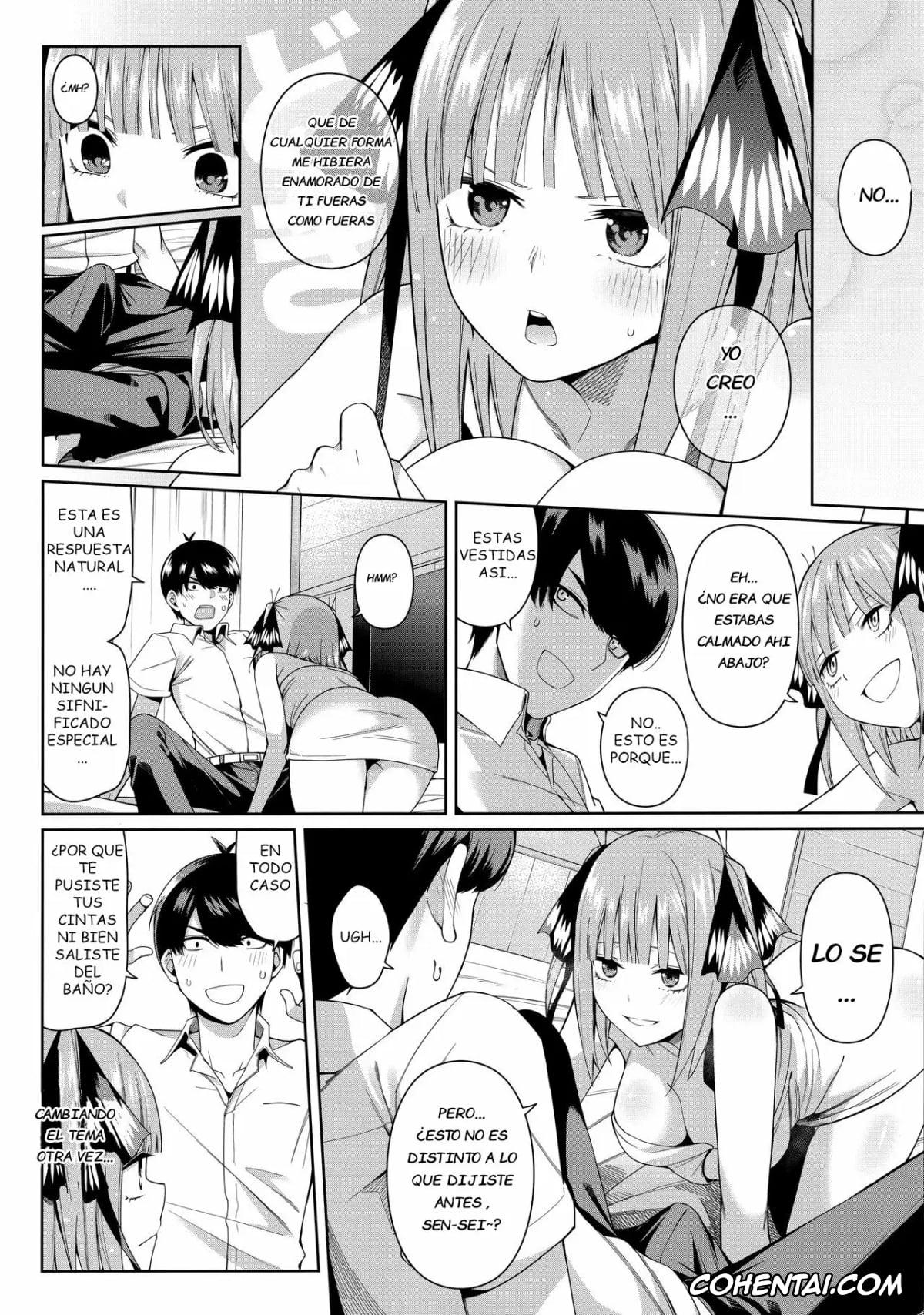 Gotoubun No Hanayome | The Quintessential Quintuplets xxx, Fuutarou Uesugi xxx, Nino Nakano xxx, Nibun no Yuudou (Gotoubun no Hanayome), pagina 19