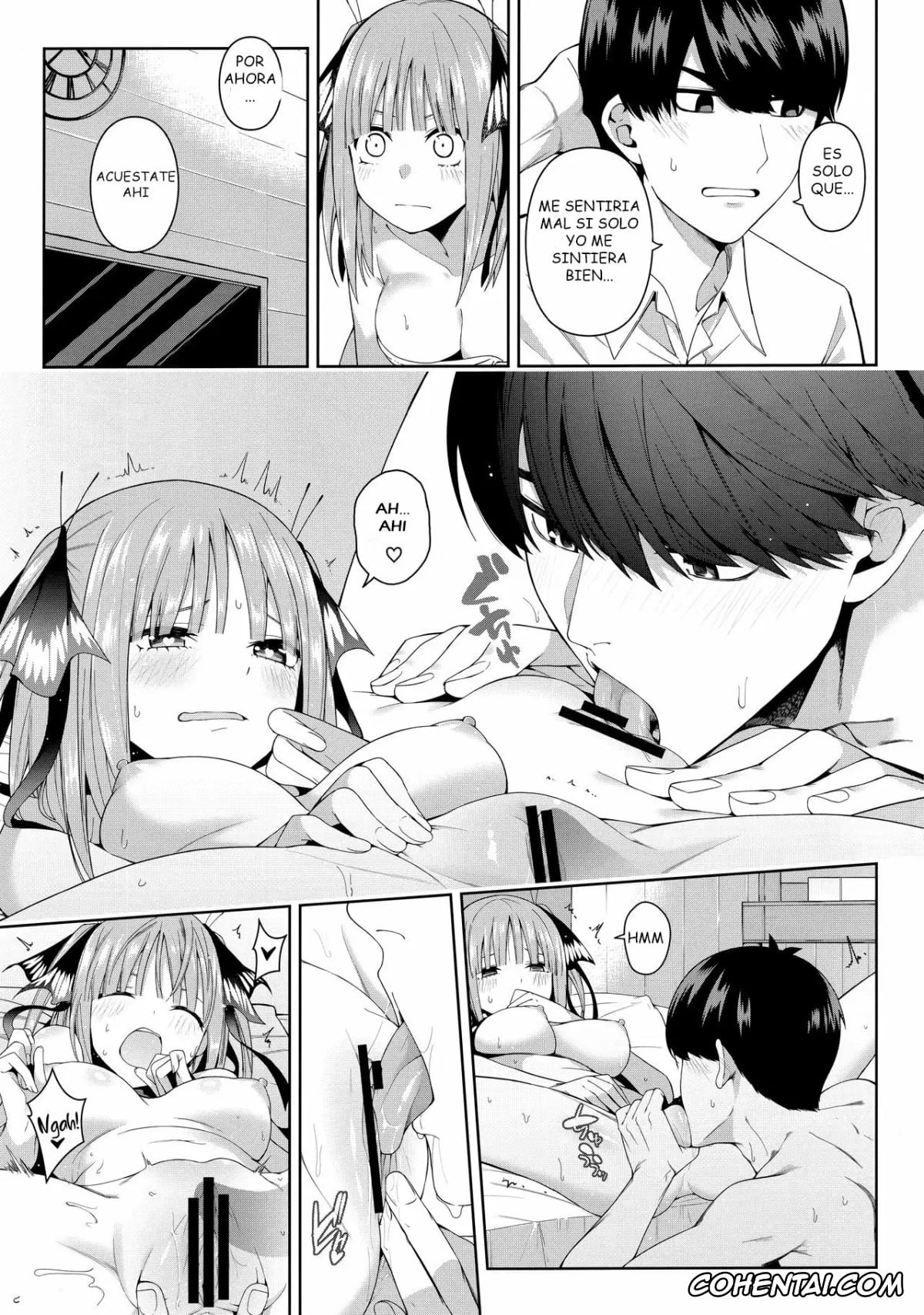 Gotoubun No Hanayome | The Quintessential Quintuplets hentai, Fuutarou Uesugi hentai, Nino Nakano hentai, Nibun no Yuudou (Gotoubun no Hanayome), pagina 24