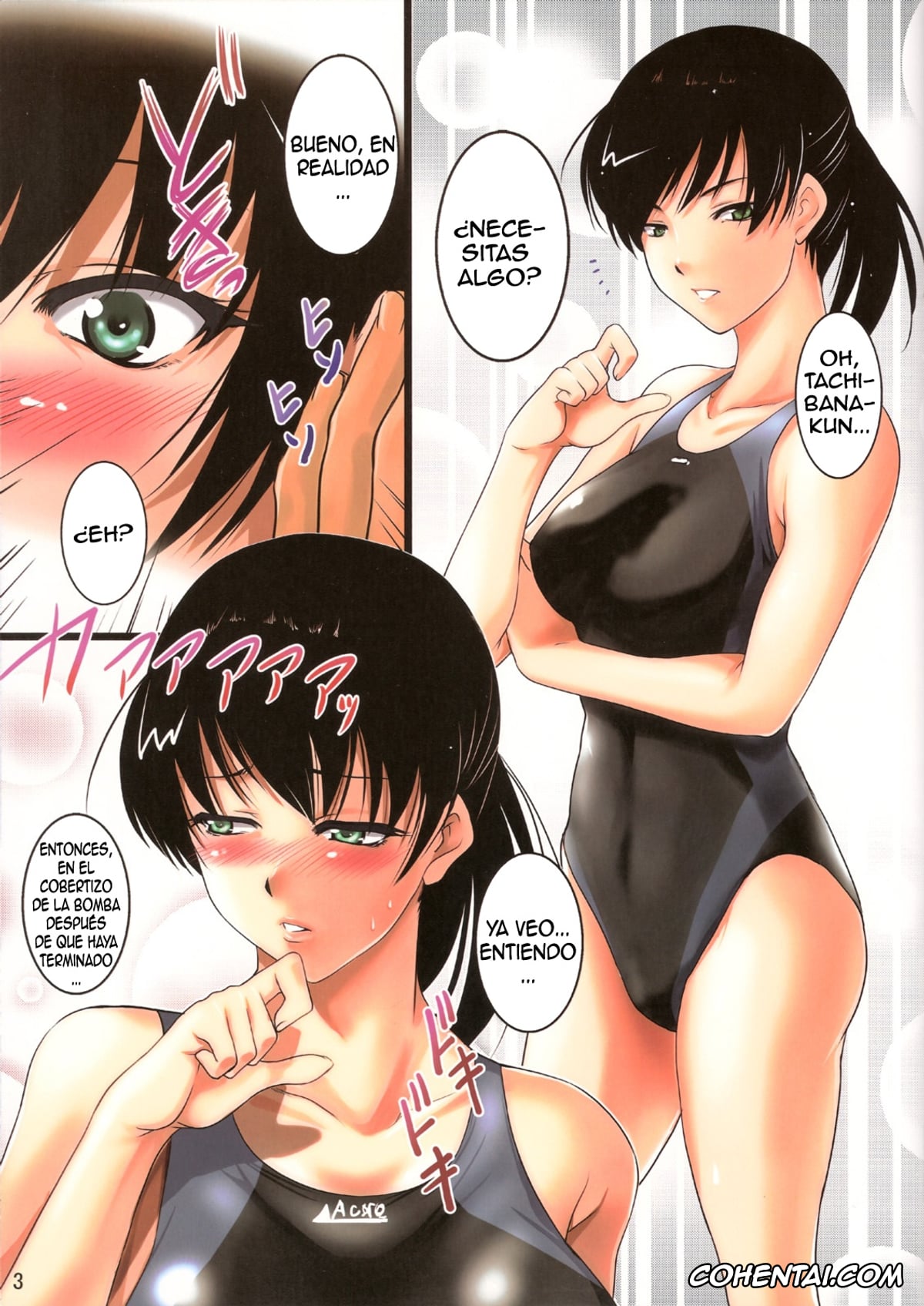 Amagami hentai, Hibiki Tsukahara hentai, Tsukahara Hibiki no Yuuutsu (Amagami), pagina 3