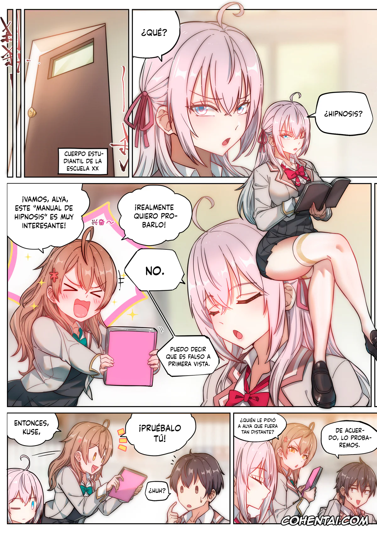 Tokidoki Bosotto Russia-go de Dereru Tonari no Alya-san xxx, Alisa Mikhailovna Kujou xxx, Alya Sometimes Hides Her Feelings in Russian Hypno Fuck NTR (Tokidoki Bosotto Russia-go de Dereru Tonari no Alya-san), pagina 1