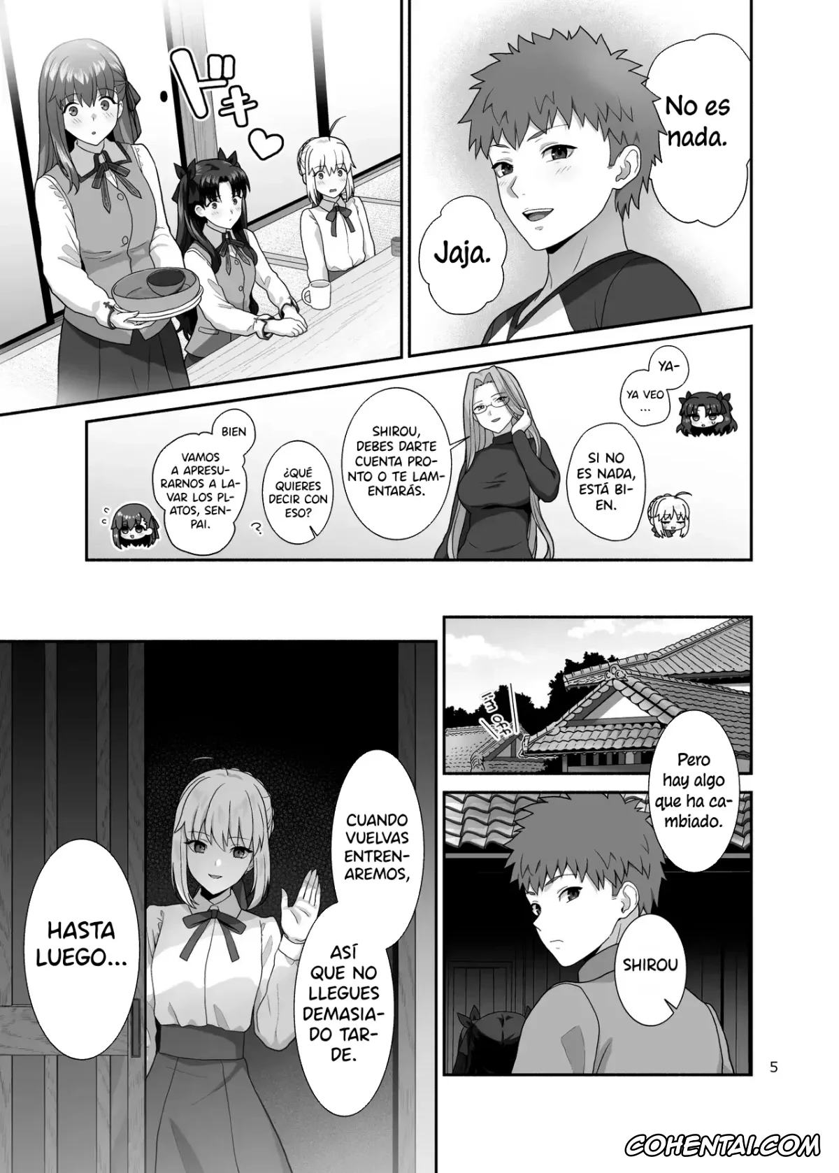 Fate/stay night xxx, Rin Tosaka xxx, Saber | Arturia Pendragon xxx, Sakura Matou xxx, Shirou Emiya xxx, HEAVEN CAN WAIT (Fate/stay night), pagina 4