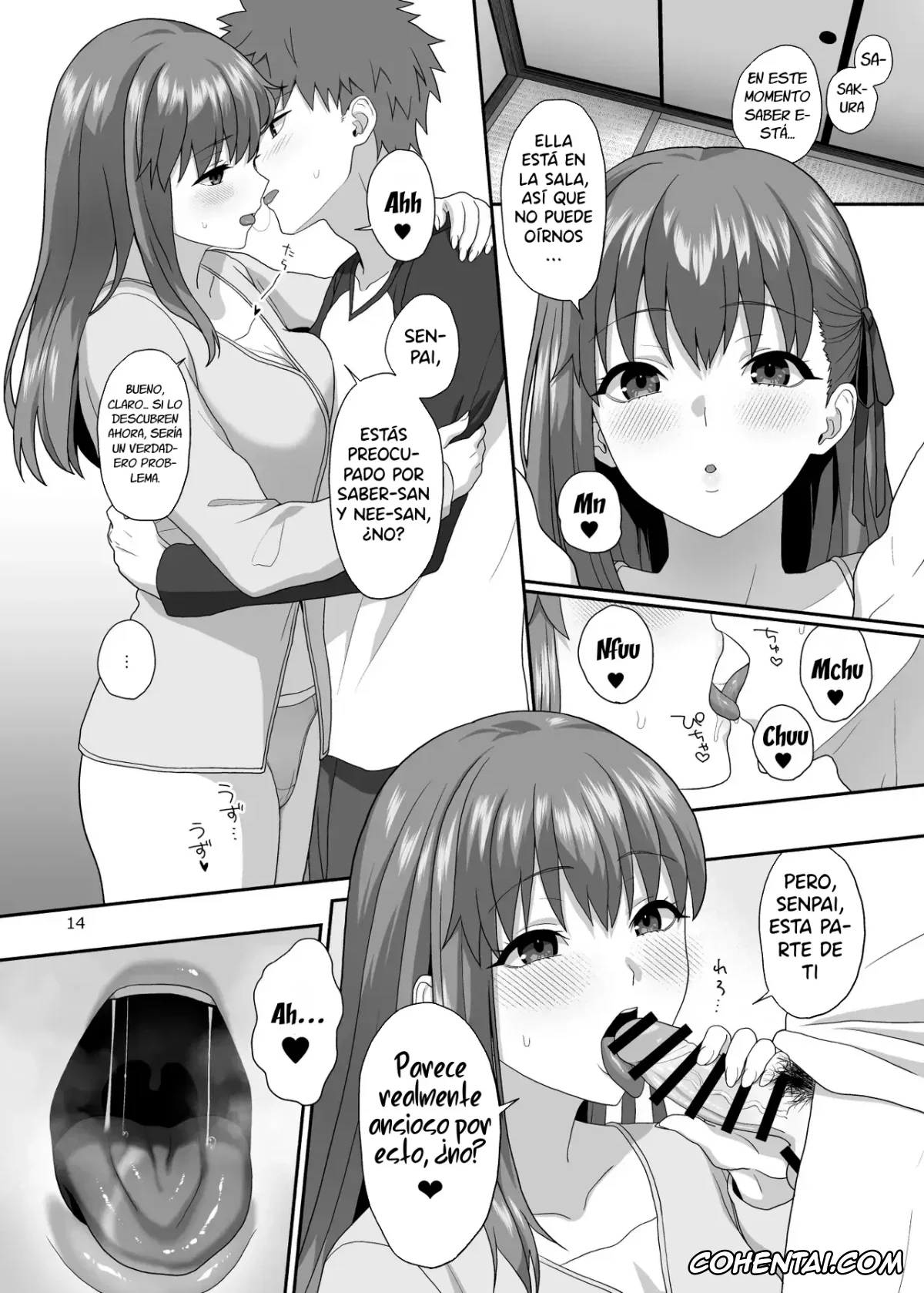 Fate/stay night xxx, Rin Tosaka xxx, Saber | Arturia Pendragon xxx, Sakura Matou xxx, Shirou Emiya xxx, HEAVEN CAN WAIT (Fate/stay night), pagina 13