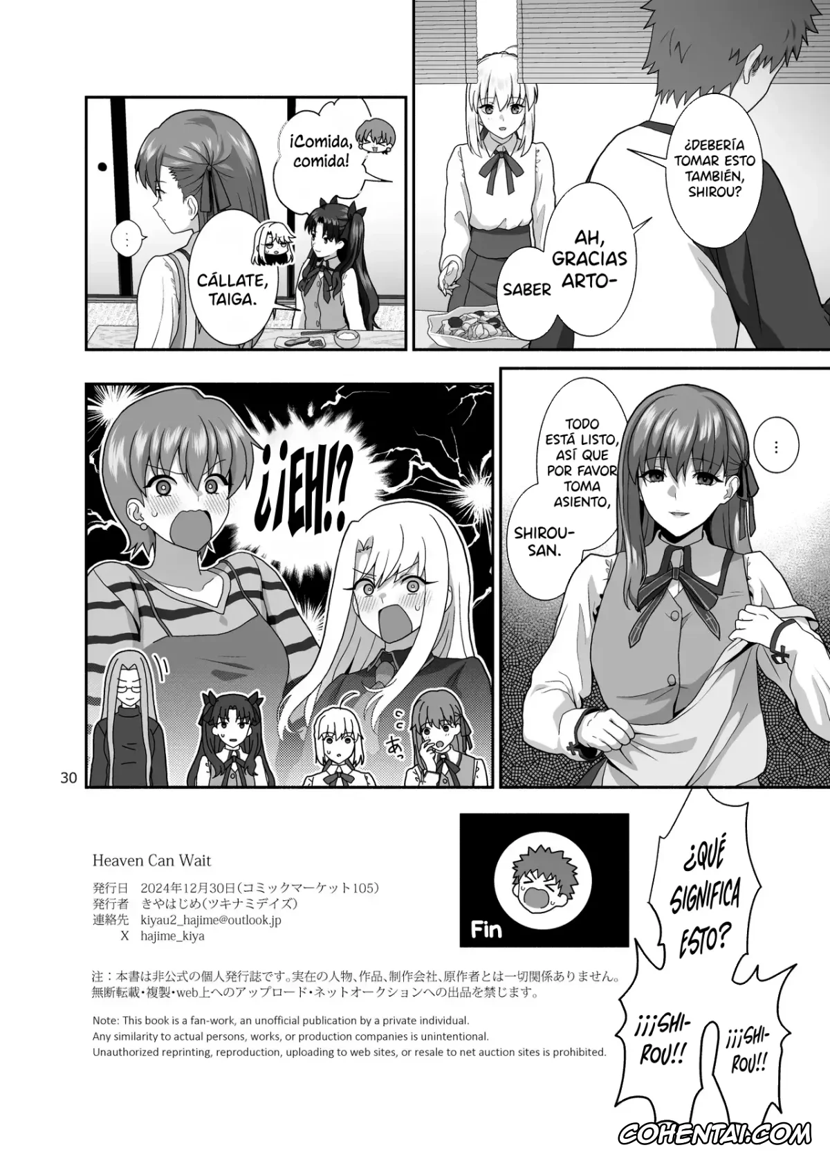Fate/stay night porno, Rin Tosaka porno, Saber | Arturia Pendragon porno, Sakura Matou porno, Shirou Emiya porno, HEAVEN CAN WAIT (Fate/stay night), pagina 29