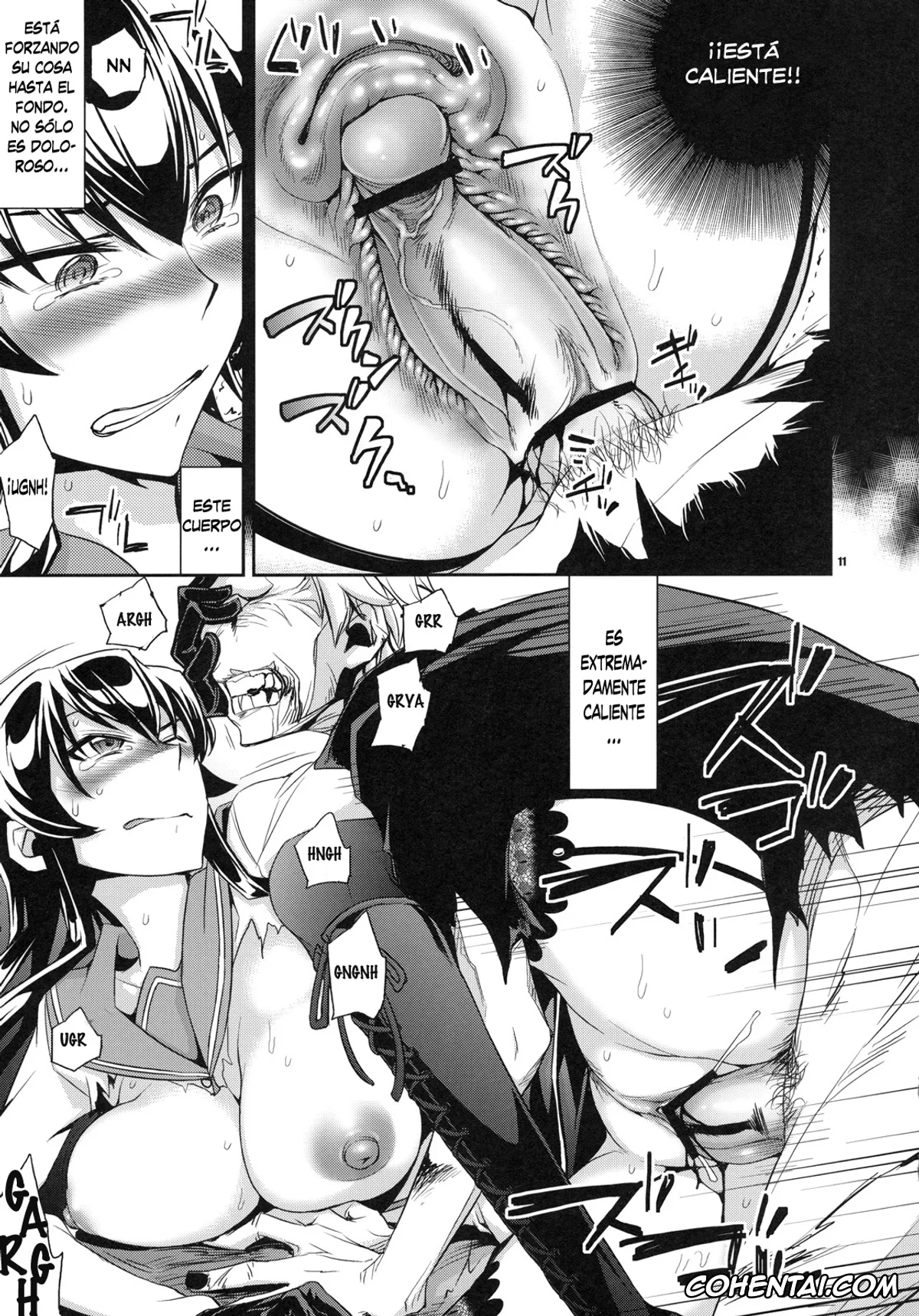 Highschool Of The Dead xxx, Rei Miyamoto xxx, Saeko Busujima xxx, RAPE OF THE DEAD (HIGHSCHOOL OF THE DEAD), pagina 10
