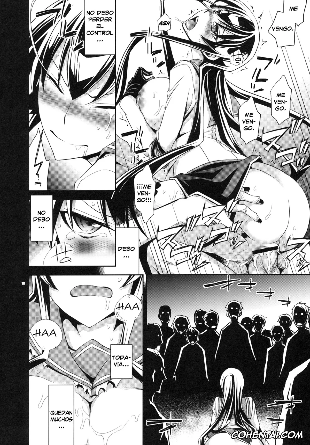 Highschool Of The Dead porno, Rei Miyamoto porno, Saeko Busujima porno, RAPE OF THE DEAD (HIGHSCHOOL OF THE DEAD), pagina 17