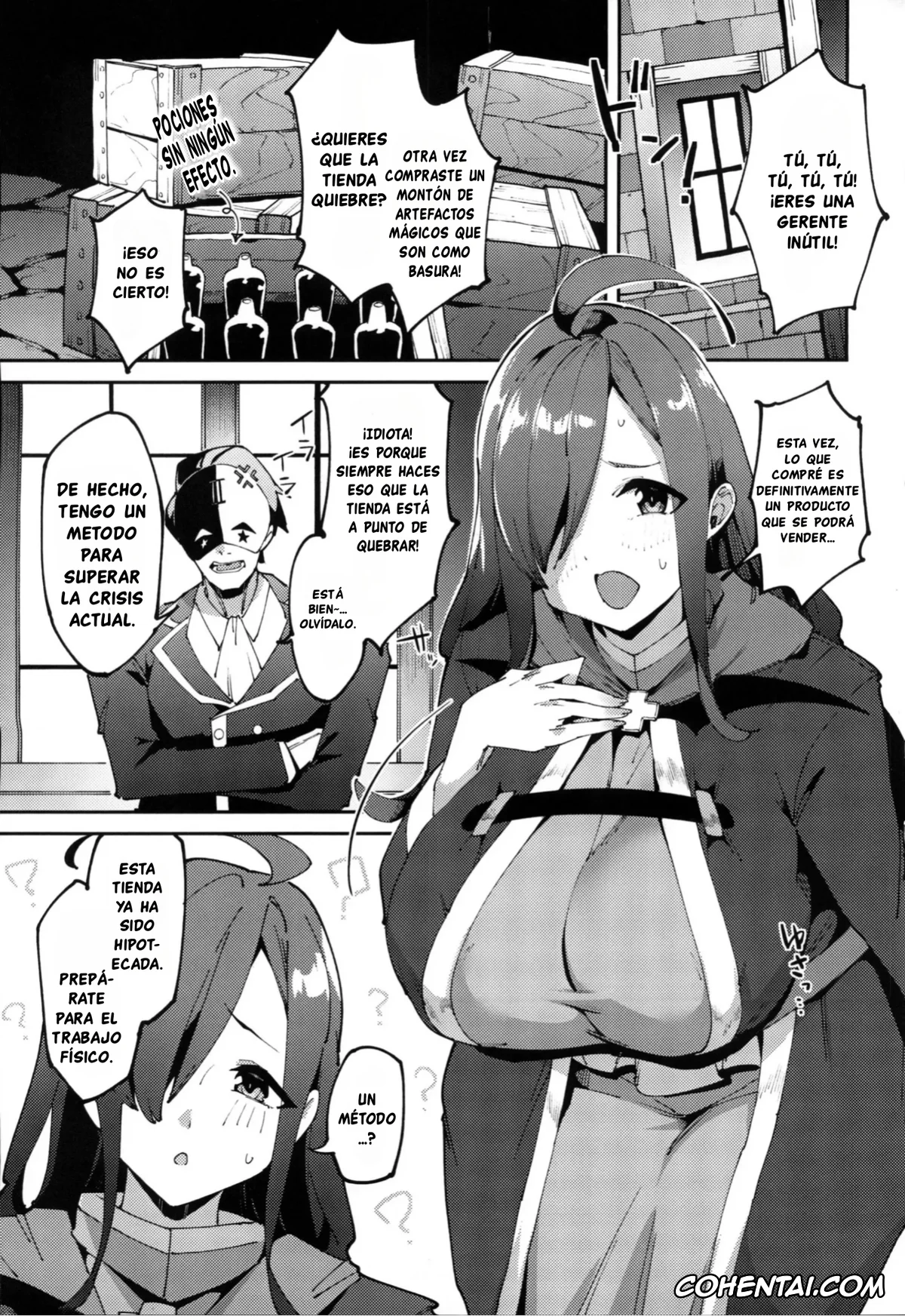 Kono Subarashii Sekai ni Syukufuku o! porno, Wiz porno, Kono Ponkotsu Tenshu ni Itazura o! (Kono Subarashii Sekai ni Syukufuku o!), pagina 2