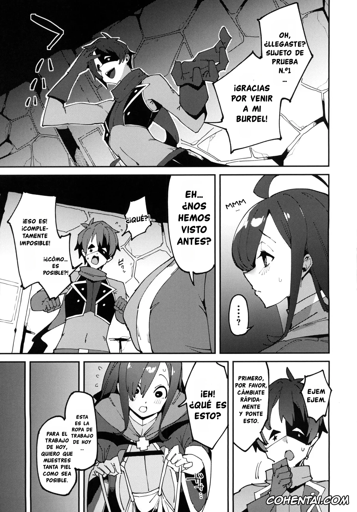Kono Subarashii Sekai ni Syukufuku o! hentai, Wiz hentai, Kono Ponkotsu Tenshu ni Itazura o! (Kono Subarashii Sekai ni Syukufuku o!), pagina 6