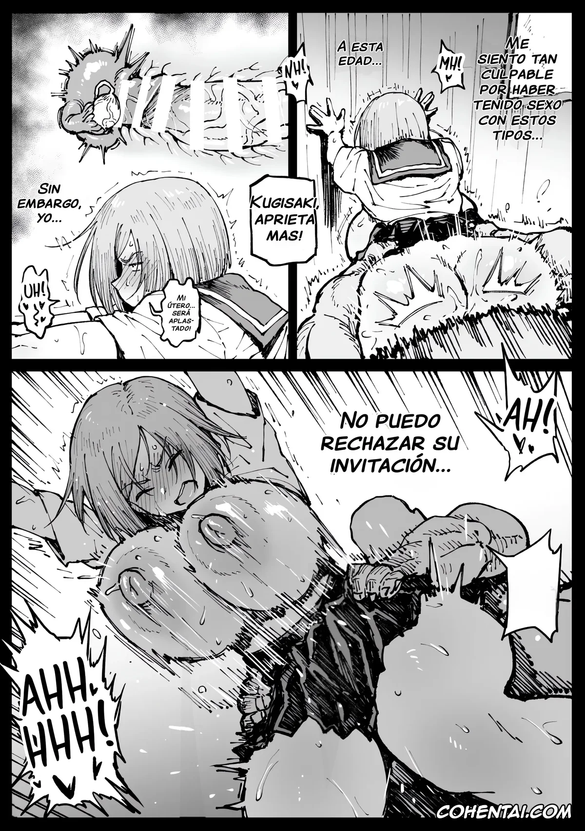 Jujutsu Kaisen porno, Nobara Kugisaki porno, Kurutta Sekai no Bara (Jujutsu Kaisen), pagina 5