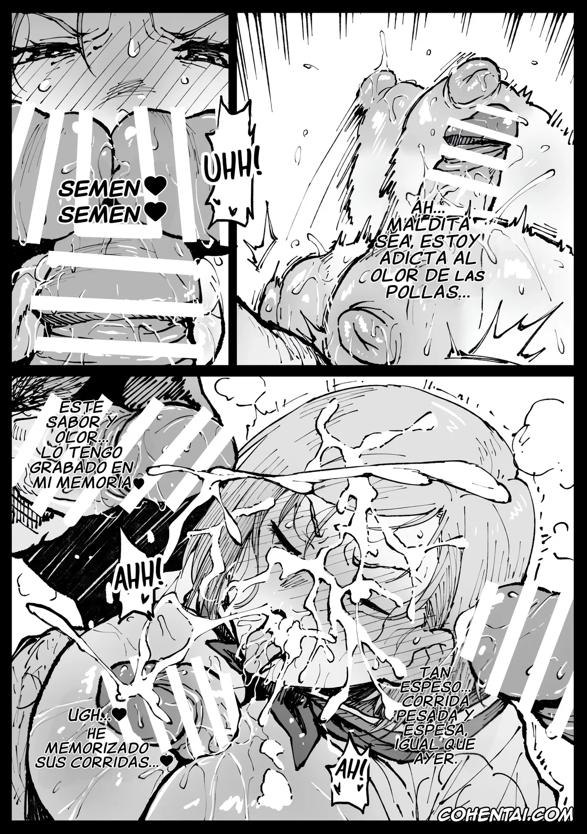Jujutsu Kaisen porno, Nobara Kugisaki porno, Kurutta Sekai no Bara (Jujutsu Kaisen), pagina 8
