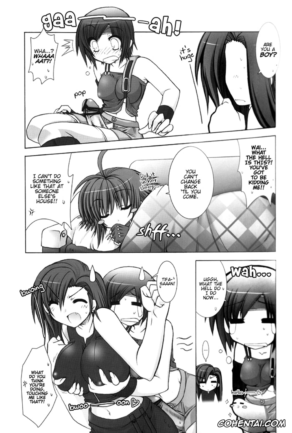 Final Fantasy porno, Shelke Rui porno, Tifa Lockhart porno, Yuffie Kisaragi porno, Chichi Magnum Second (Final Fantasy VII), pagina 8
