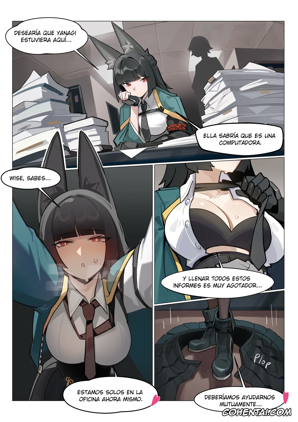 Zenless Zone Zero xxx, Miyabi Hoshimi xxx, Wise xxx, Miyabi Comic (Zenless Zone Zero), pagina 1