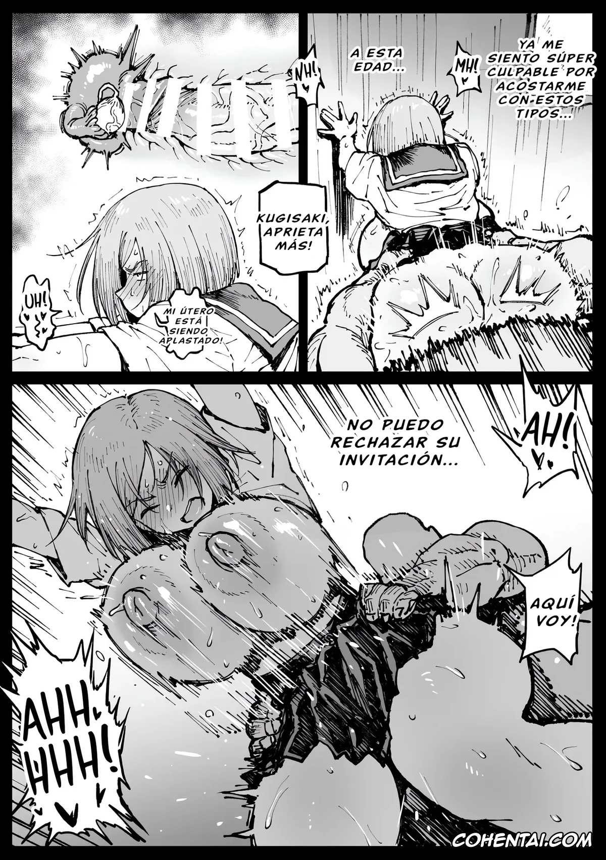 Jujutsu Kaisen porno, Nobara Kugisaki porno, Kurutta Sekai no Bara (Jujutsu Kaisen), pagina 5