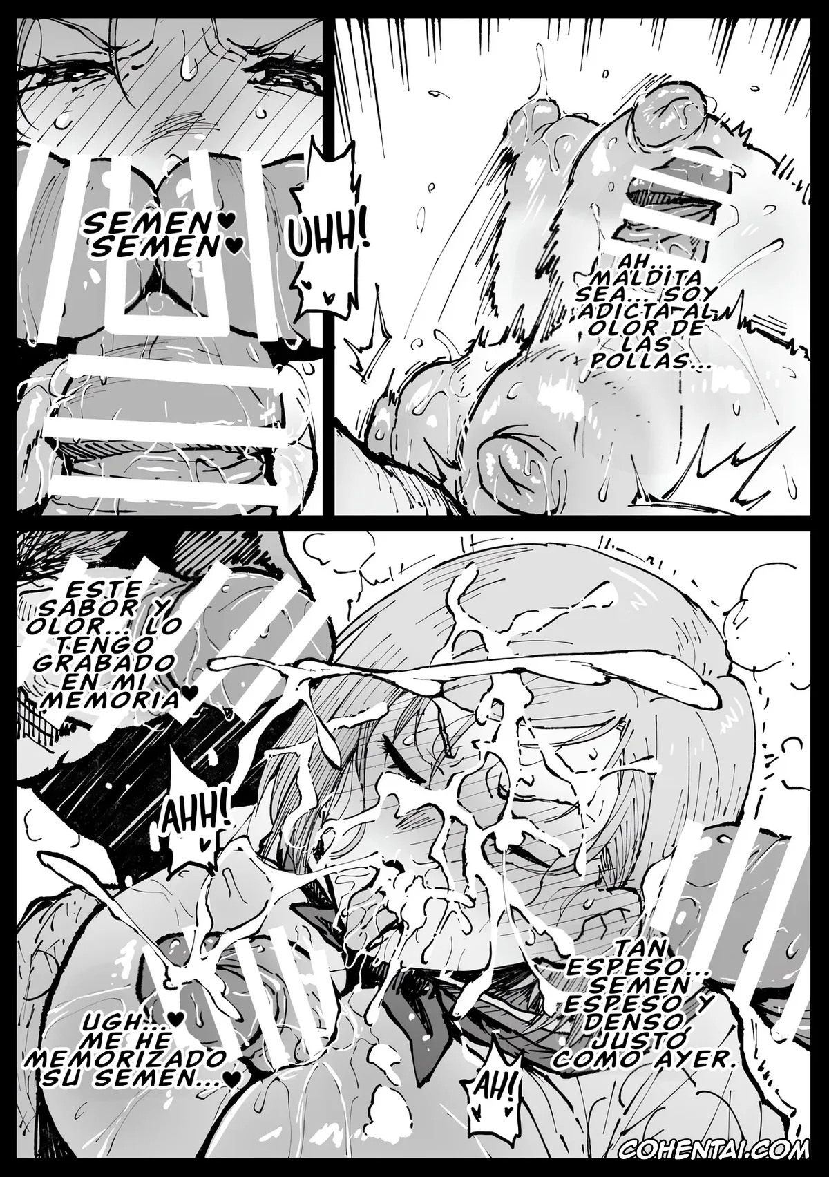 Jujutsu Kaisen porno, Nobara Kugisaki porno, Kurutta Sekai no Bara (Jujutsu Kaisen), pagina 8