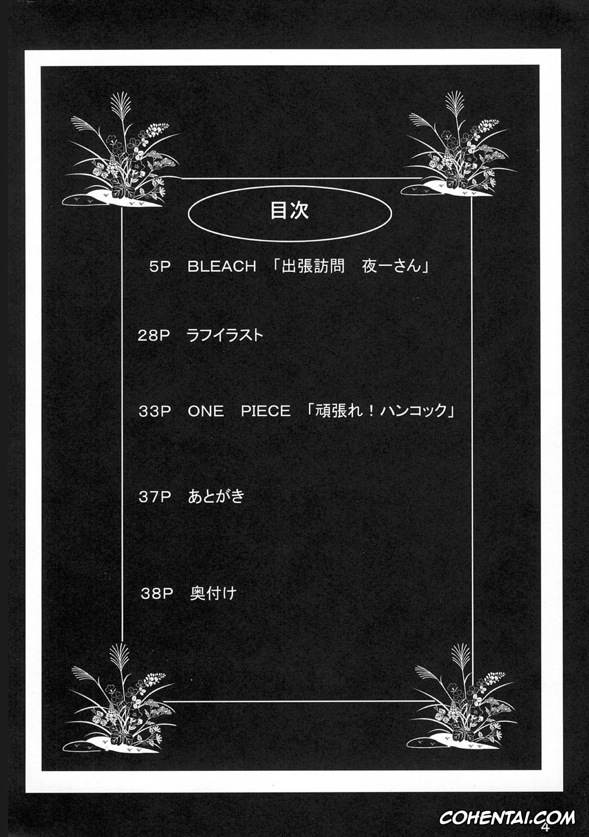 Bleach hentai, One Piece hentai, Boa Hancock hentai, Yoruichi Shihoin hentai, Benten Kairaku 9 (Bleach, One Piece), pagina 3