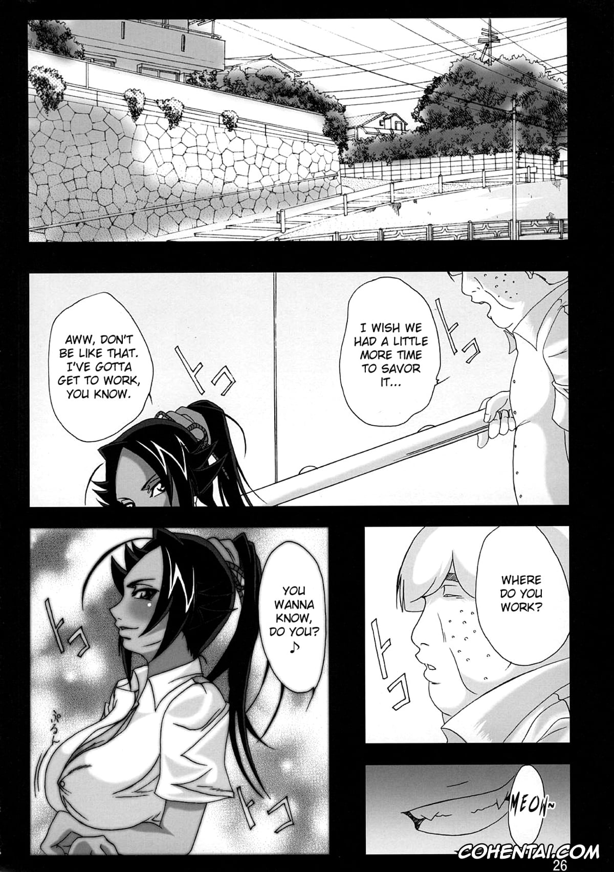 Bleach xxx, One Piece xxx, Boa Hancock xxx, Yoruichi Shihoin xxx, Benten Kairaku 9 (Bleach, One Piece), pagina 25