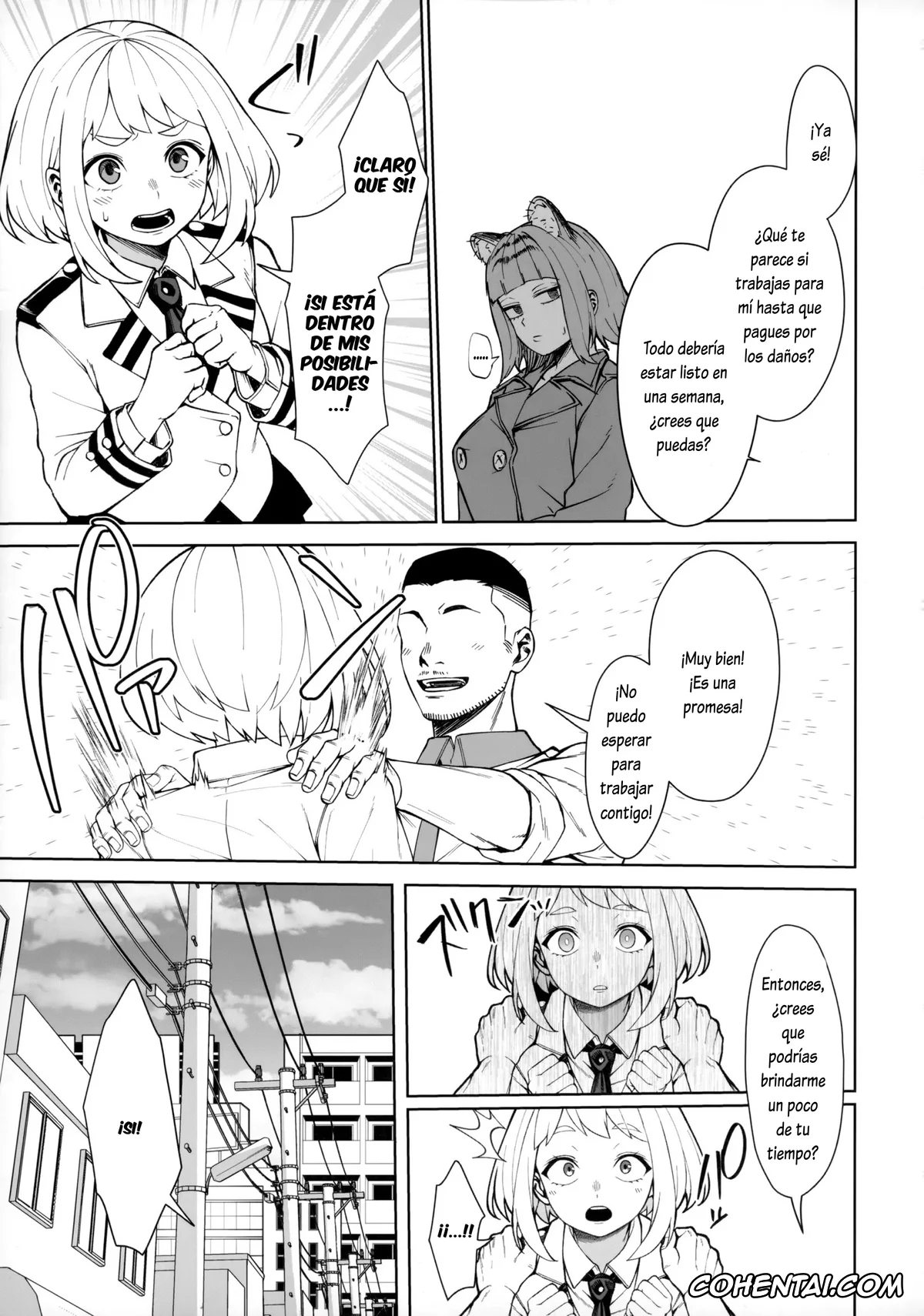 My Hero Academia | Boku No Hero Academia xxx, Ochako Uraraka xxx, Pathetic Heroism (Boku no Hero Academia), pagina 4