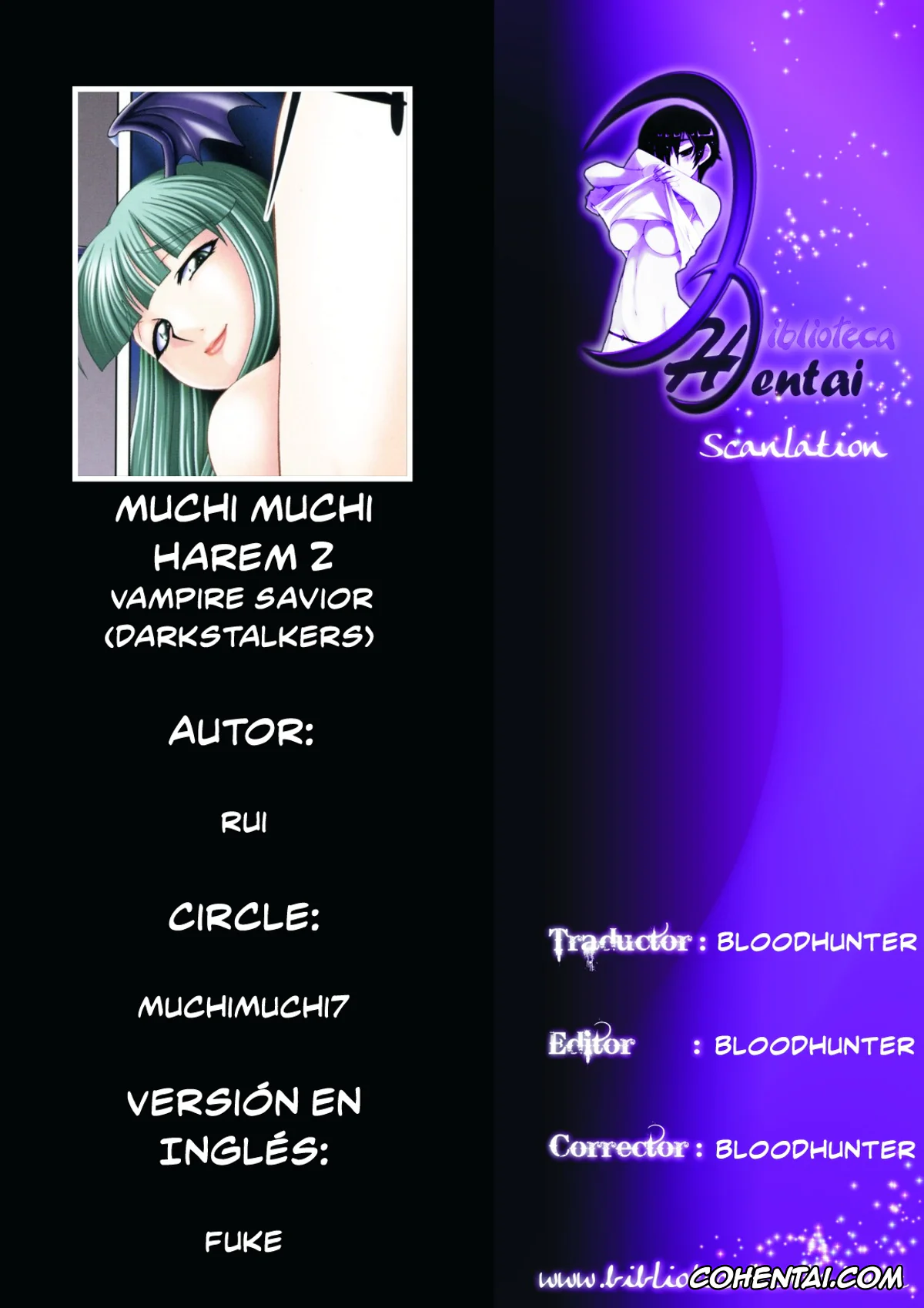 Darkstalkers | Vampire xxx, Morrigan Aensland xxx, MuchiMuchi Harem 2 (Vampire Savior), pagina 28