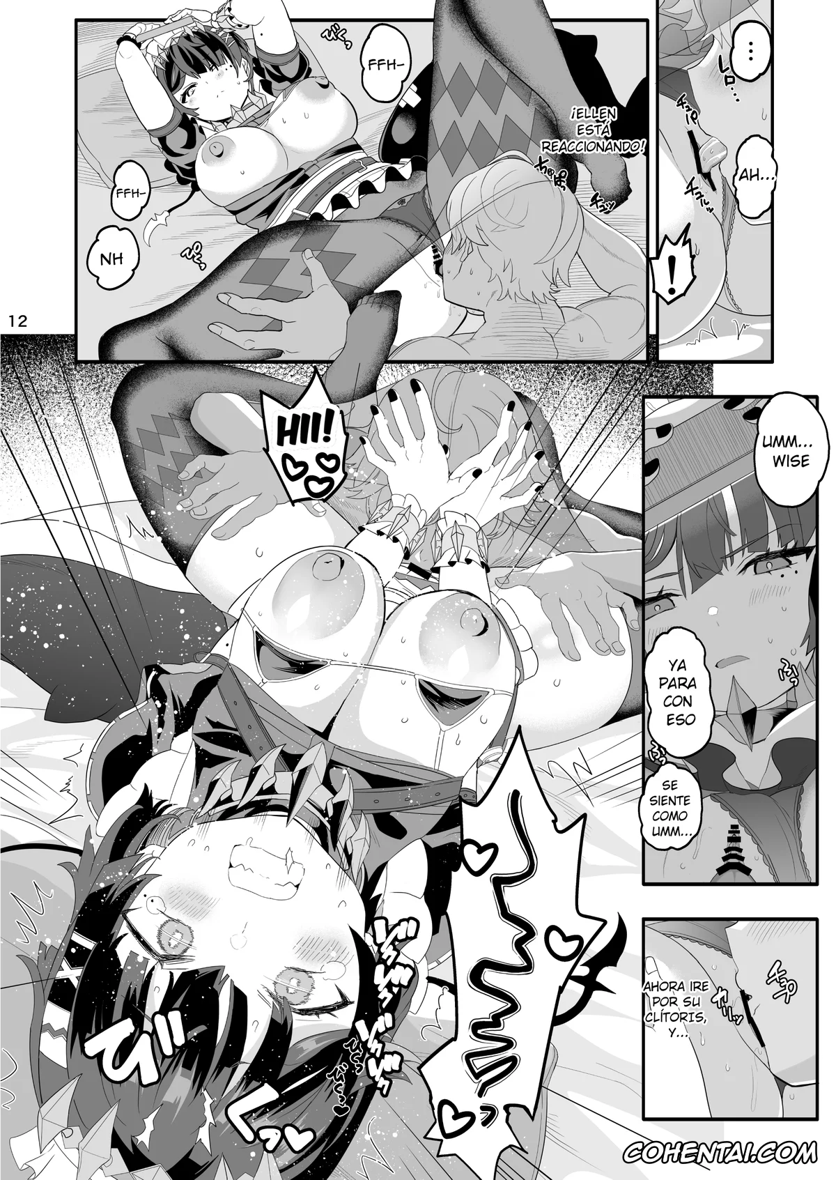 Zenless Zone Zero hentai, Ellen Joe hentai, Wise hentai, Maguro janakute Same dakara! (Zenless Zone Zero), pagina 12